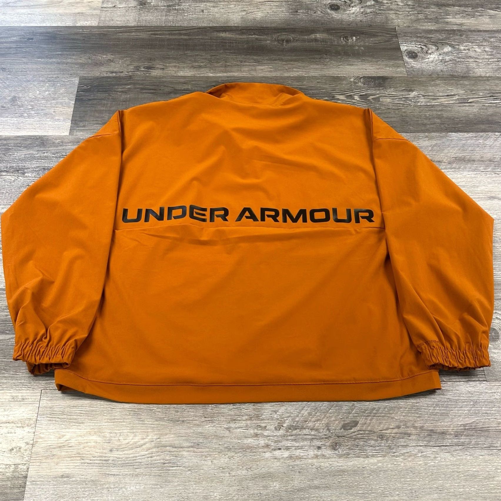 Under Armour Under Armour Jacket XL Men Orange Black Full Zip Woven Waterproof Track Windbreaker Sports Outdoor Size US XL / EU 56 / 4 - 2 Thumbnail