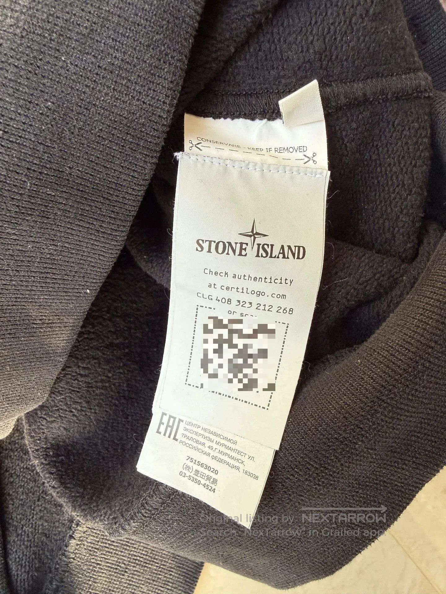 Stone Island Stone Island Black Crewneck Sweatshirt. Size US XL / EU 56 / 4 - 5 Thumbnail