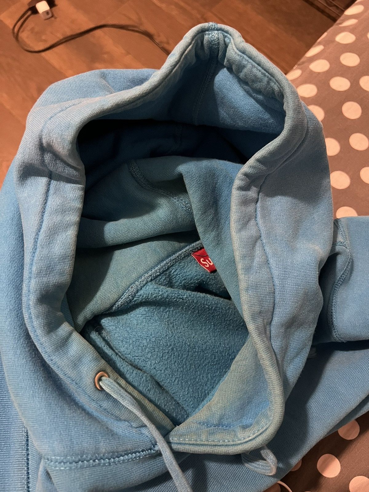 Supreme FW09 Teal Box Logo Hoodie Size US L / EU 52-54 / 3 - 8 Thumbnail