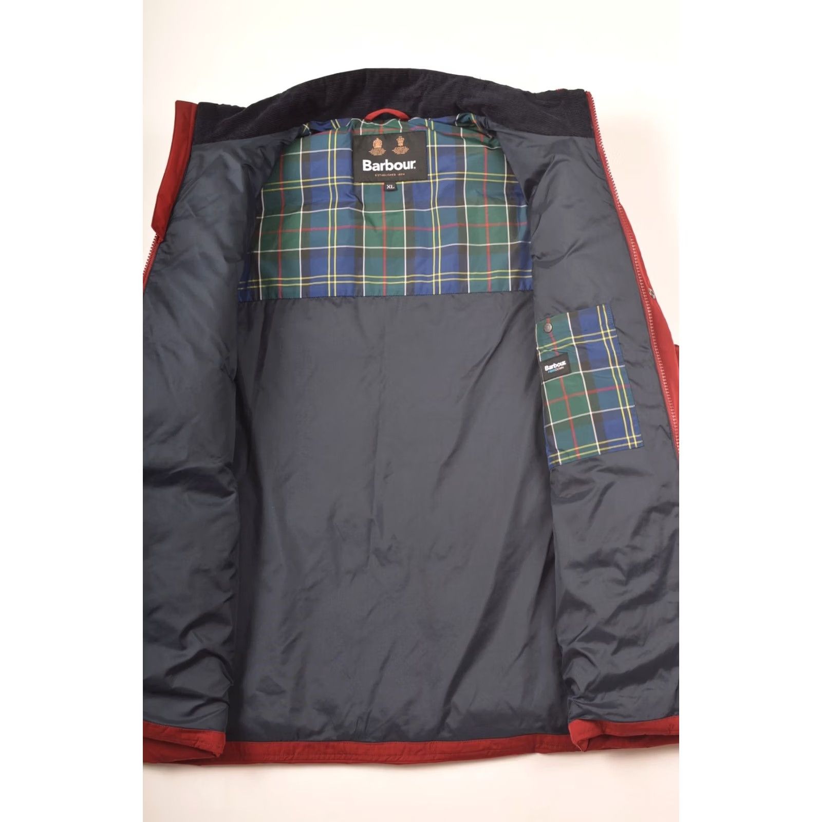 Barbour Barbour Riley Gilet Vest MGI0148 FibreDown Size XL Red Puffer Vest Men XL Mens Size US XL / EU 56 / 4 - 5 Thumbnail