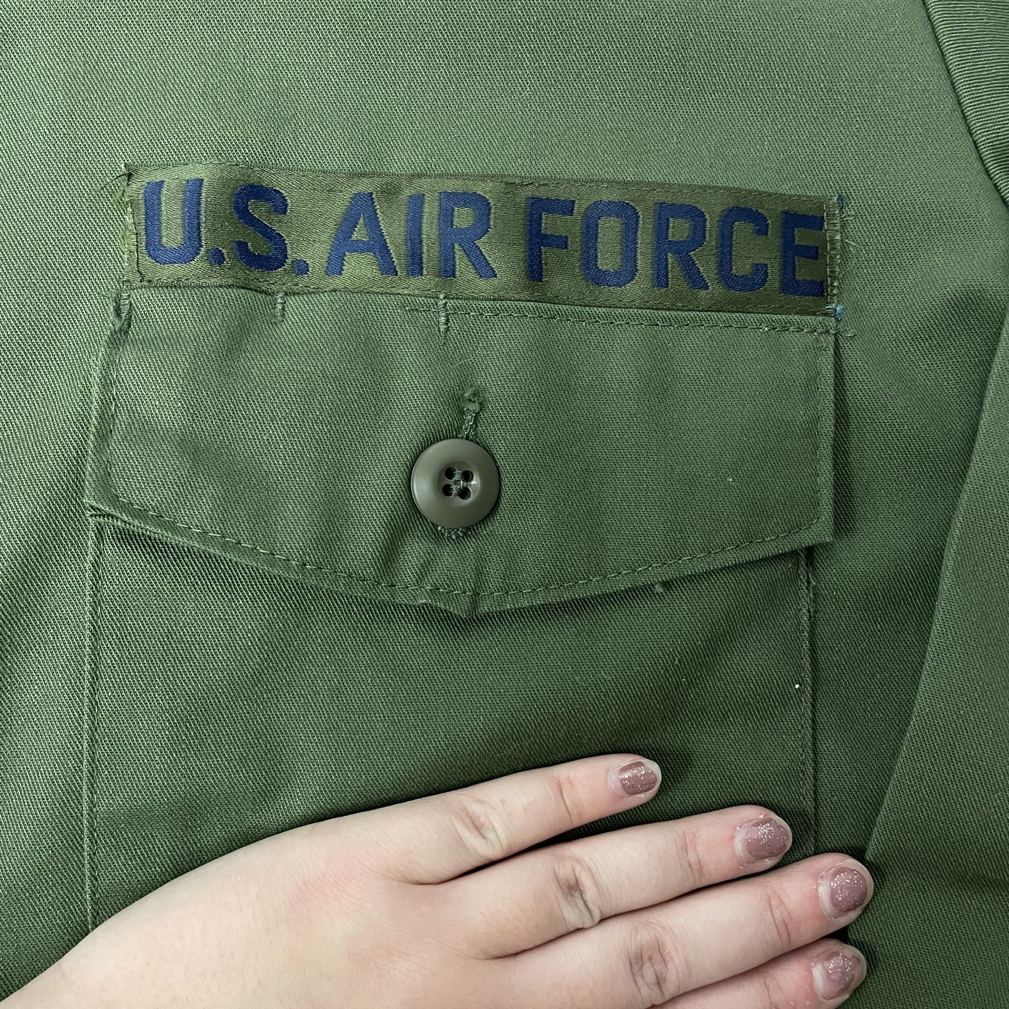 Other Vtg Selma TACTICAL AIR Command US Air Force Military Shirt Size US XL / EU 56 / 4 - 5 Thumbnail