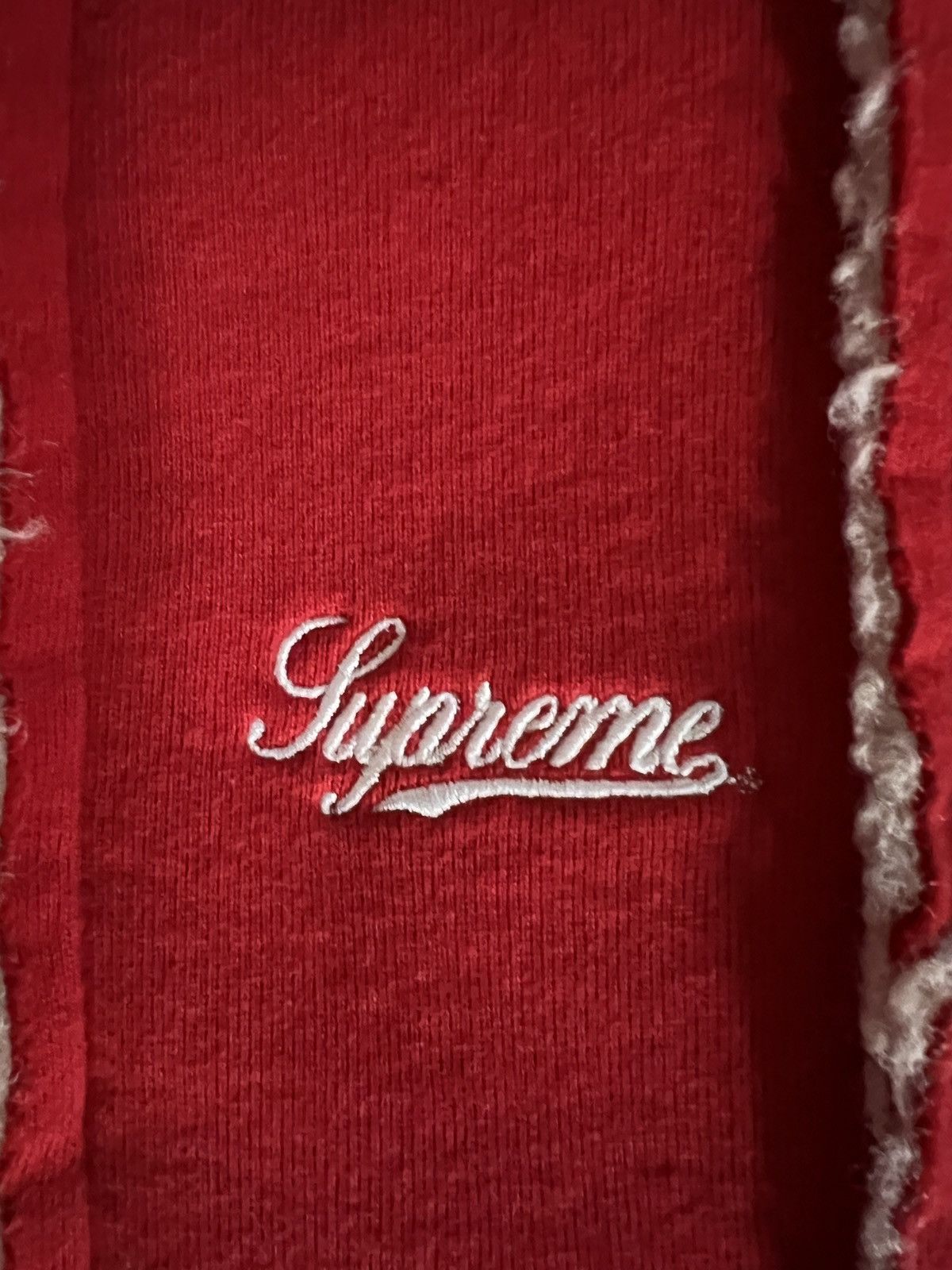 Supreme Supreme Faux Sherling Sherpa Patchwork Zip Up Hoodie Size US L / EU 52-54 / 3 - 2 Thumbnail