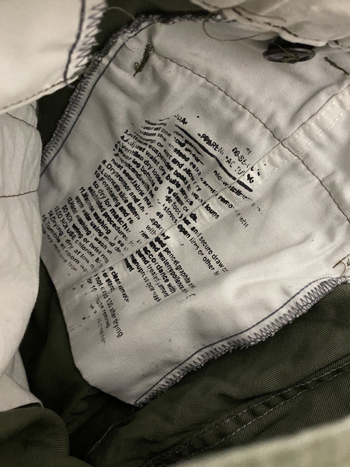 Other M-1951 Field Trousers US Army Pants Repro Size: S Size US 30 / EU 46 - 3 Thumbnail