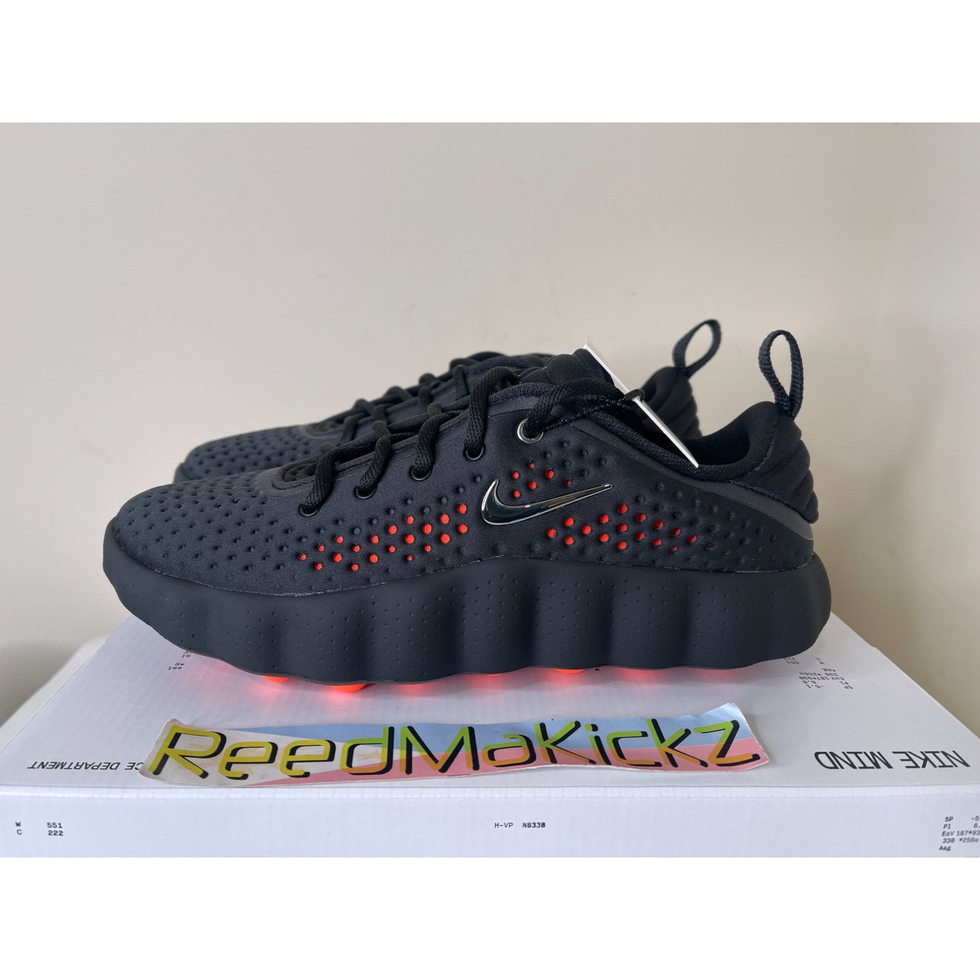 Nike Nike Mind 002 Black Chrome Crimson Womens 9.5us Size US 9.5 / IT 39.5 - 1 Thumbnail