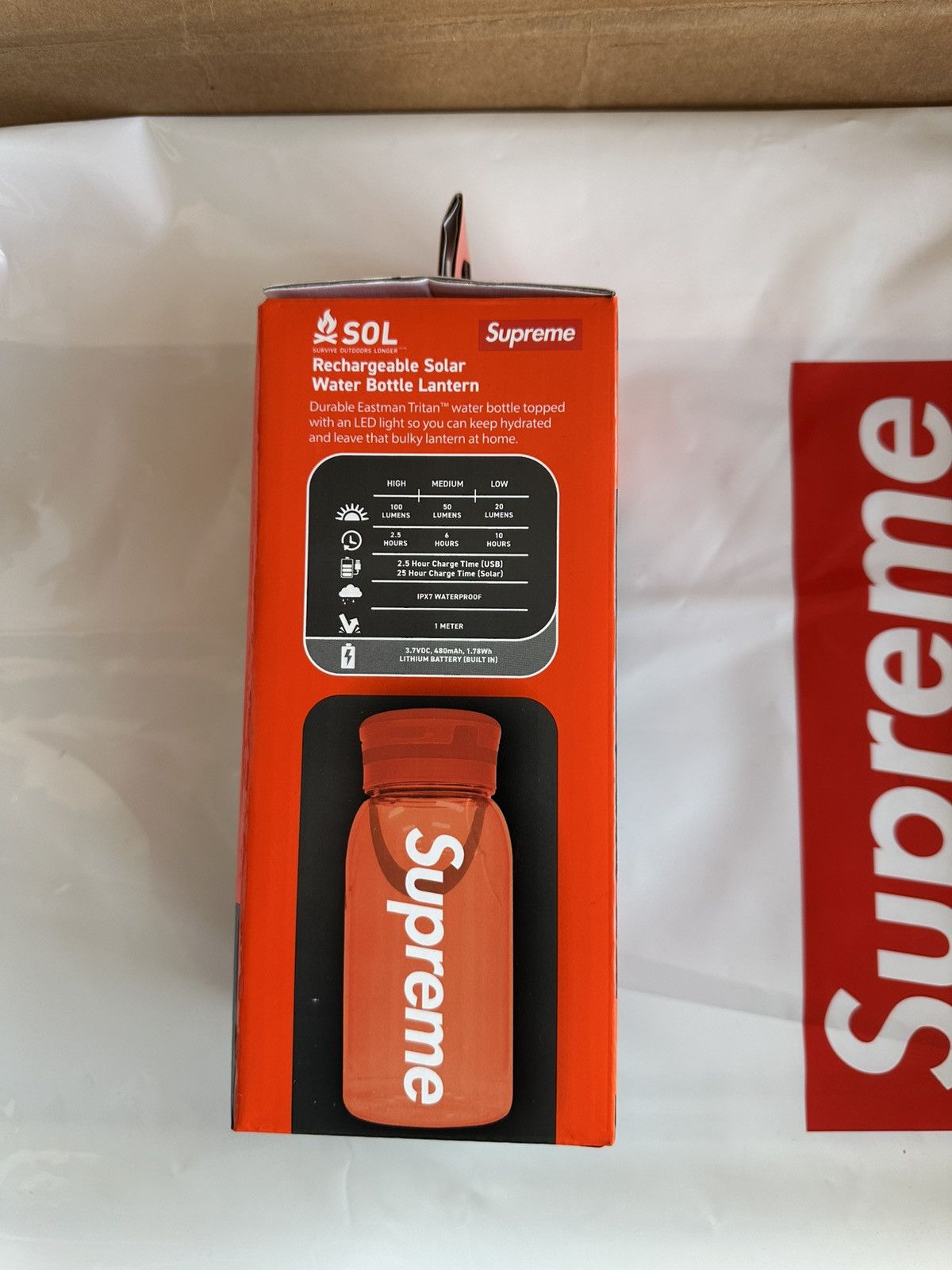 Supreme Supreme SOL Water Bottle Lantern Size ONE SIZE - 3 Thumbnail
