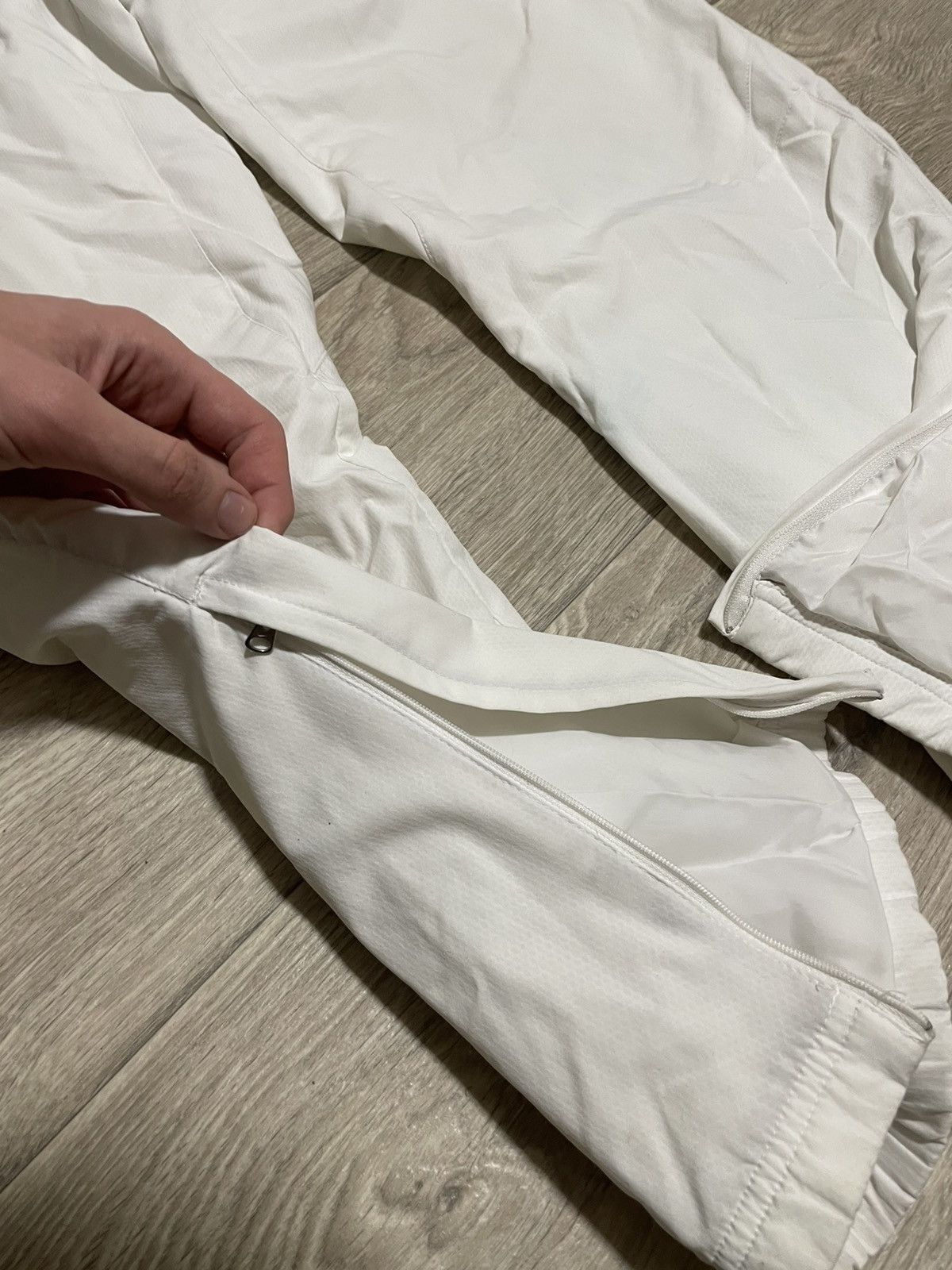Nike × Vintage Nike Celtic Vintage White Track Pants Drill Swoosh Size US 32 / EU 48 - 5 Thumbnail