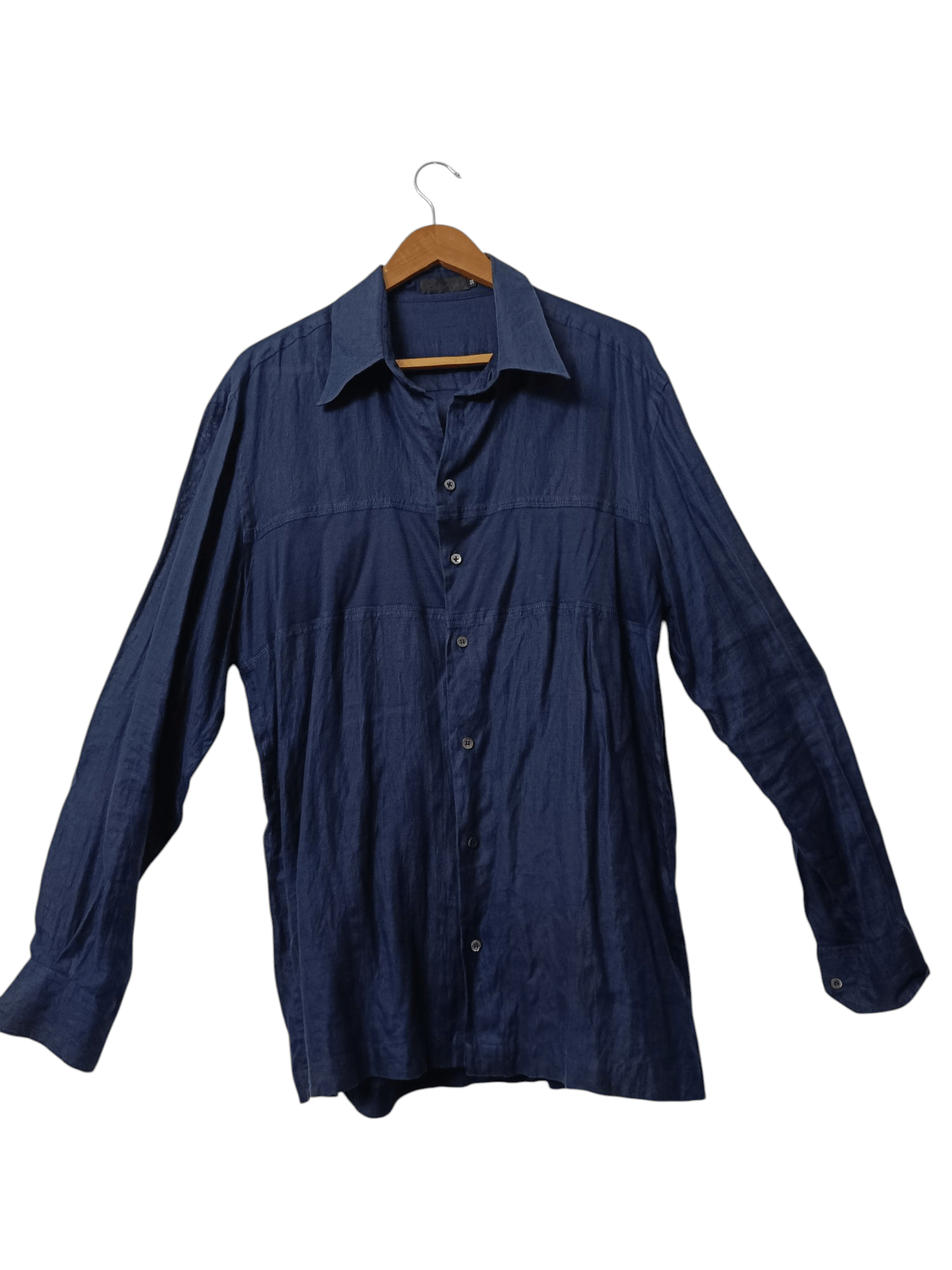 Cortigiani Cortigiani luxury linen long sleeve shirts Size US L / EU 52-54 / 3 - 1 Thumbnail