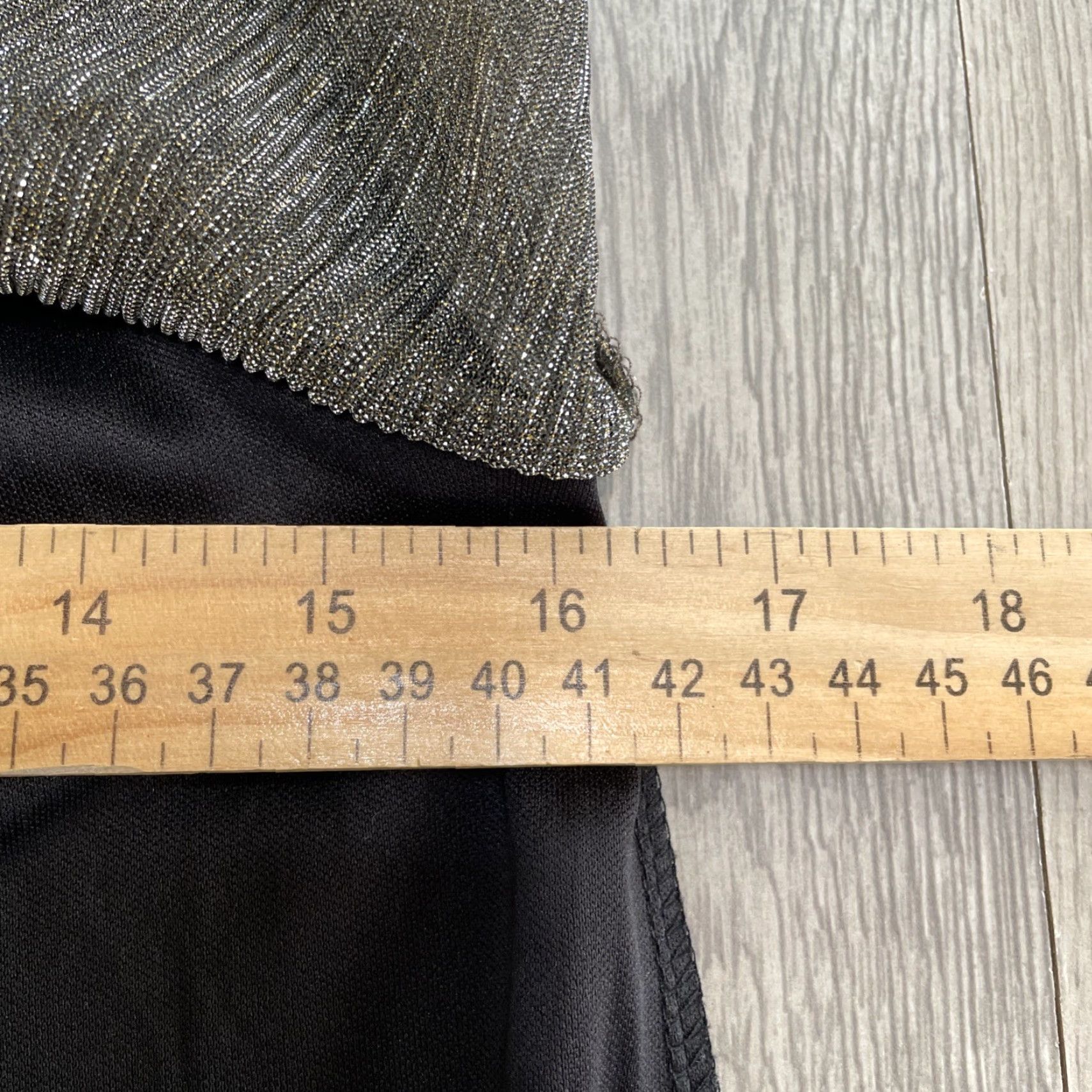 Vintage VINTAGE Paper Crane Metallic Mini Dress Size Medium Gold Sleeveless Womens Size M / US 6-8 / IT 42-44 - 6 Thumbnail