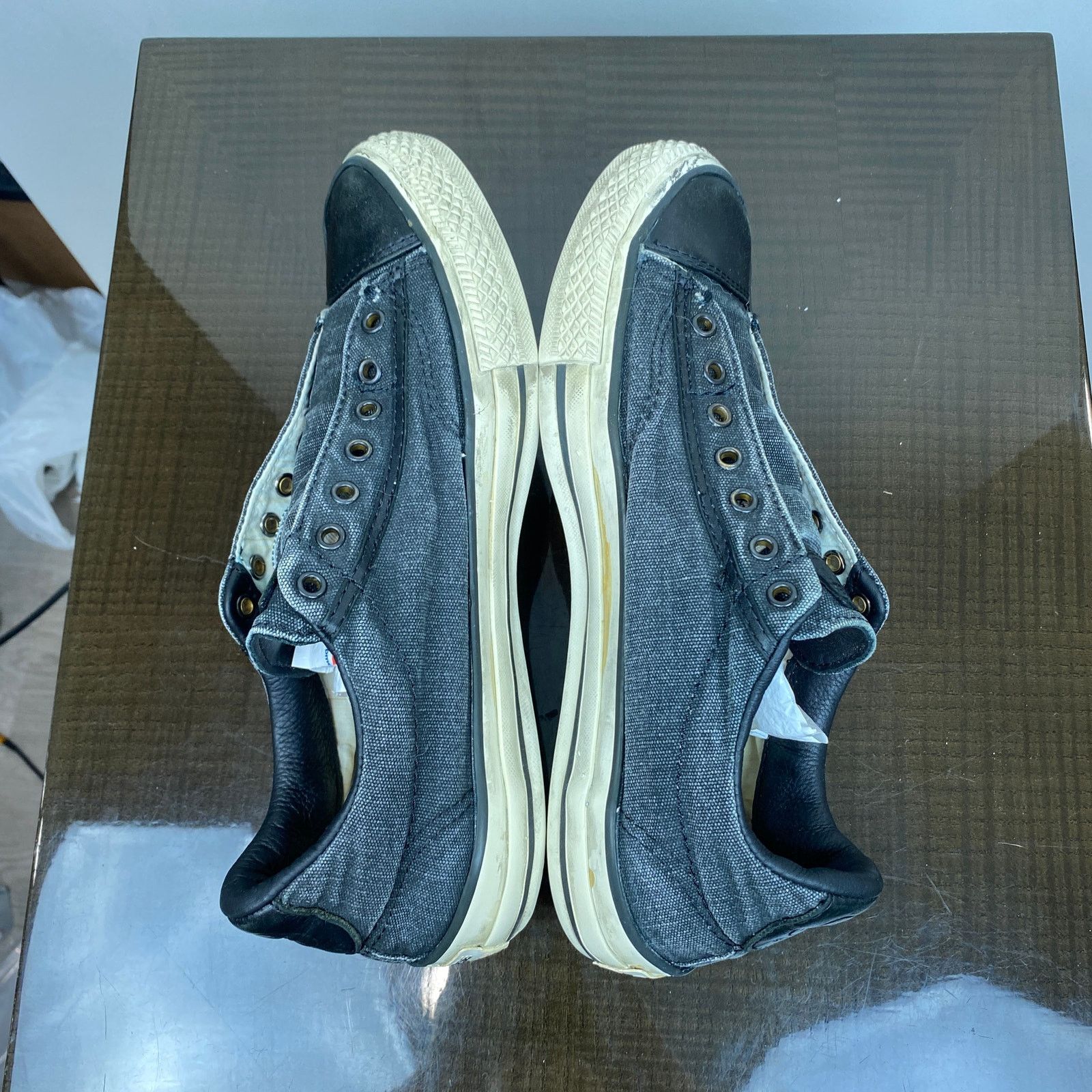 Converse × John Varvatos Converse John Varvatos Low Laceless Sneakers Shoes Men's 7.5 Size US 7.5 / EU 40-41 - 6 Thumbnail