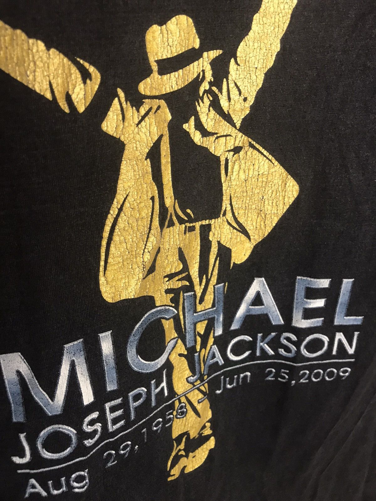 Band Tees Vintage Michael Jackson single stitch t-shirt Size US XS / EU 42 / 0 - 11 Thumbnail