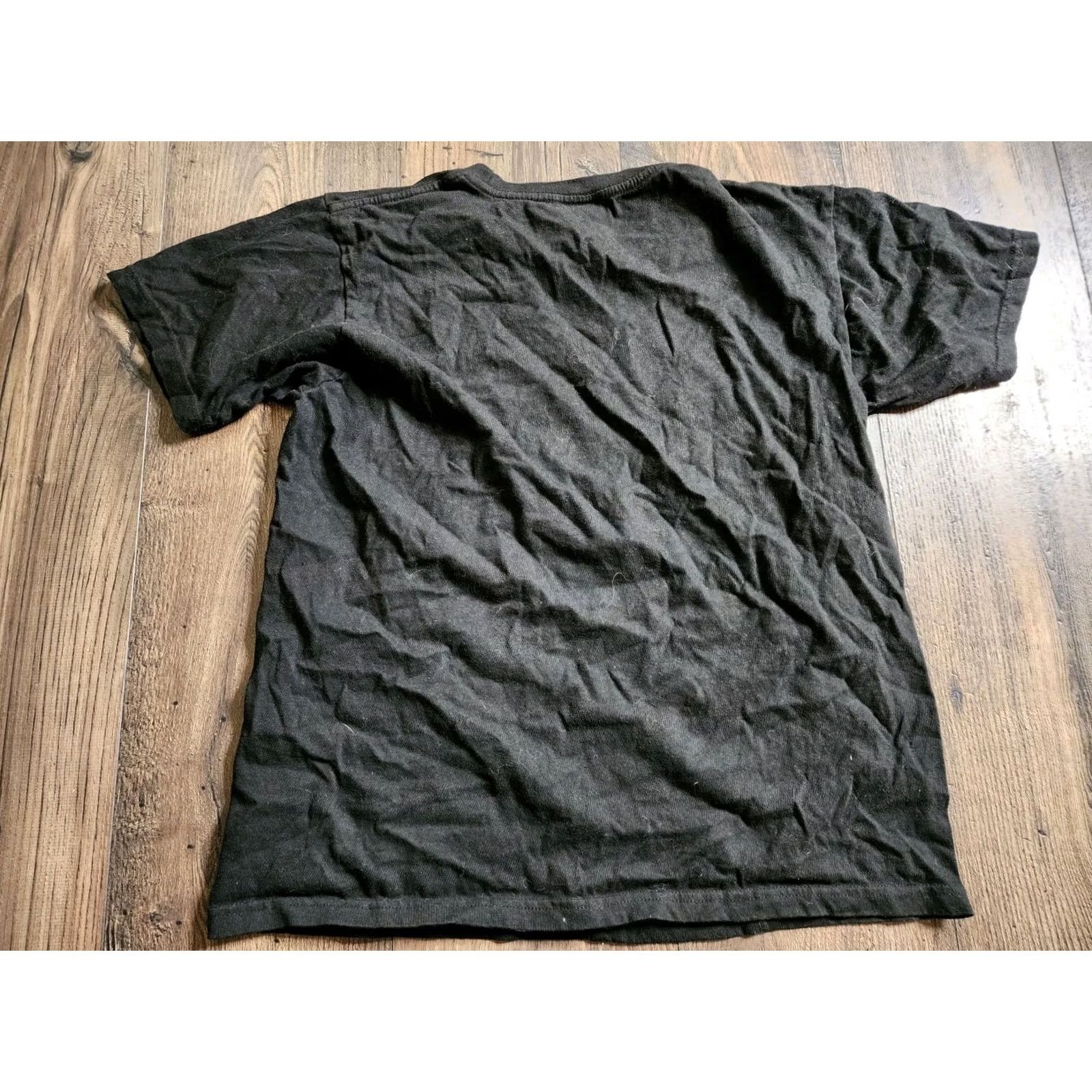Vintage Little Romance T-Shirt Unisex Adults M Black 3D Embossed Puff Nigiri Sushi Graphic Print Vintage No Size US M / EU 48-50 / 2 - 2 Thumbnail