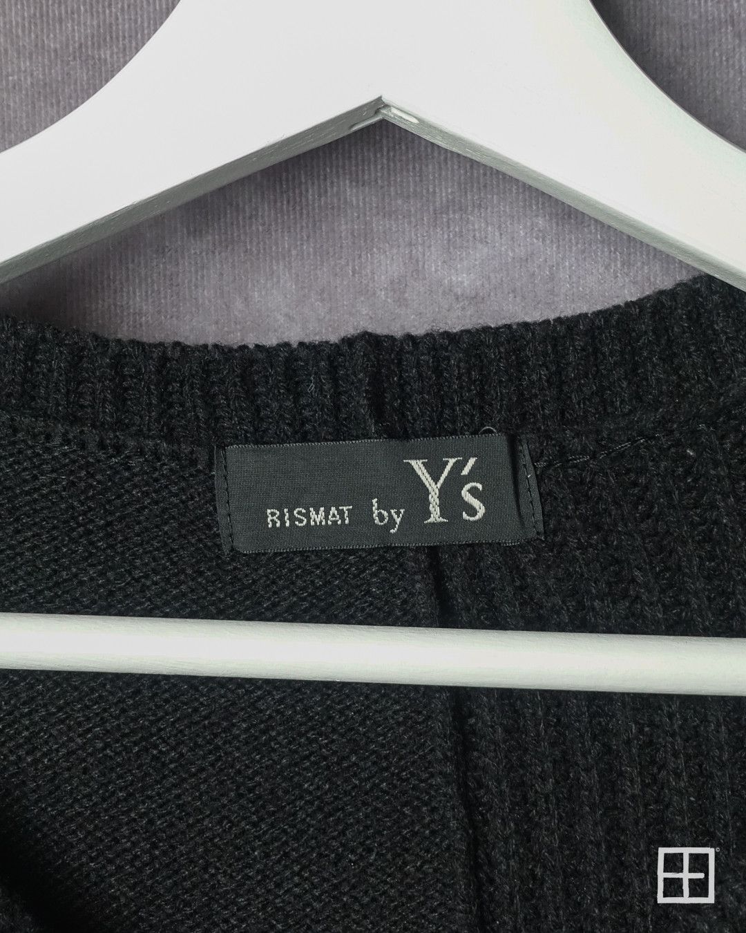 Yohji Yamamoto Yohji Yamamoto Asymmetric Wool Sweater Black 2 Rismat Y’s Size US M / EU 48-50 / 2 - 3 Thumbnail