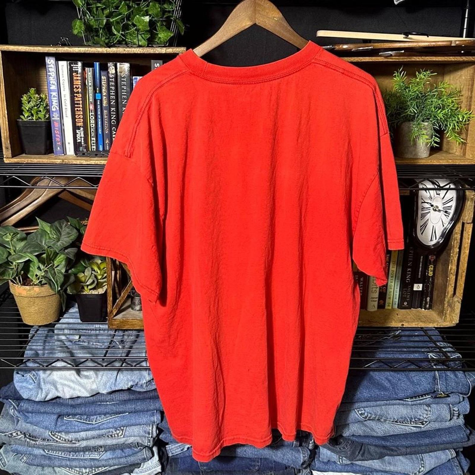 Alstyle Y2K Grunge USA Bald Eagle Tee Men 2XL Red Black Shirt Size US XXL / EU 58 / 5 - 2 Thumbnail