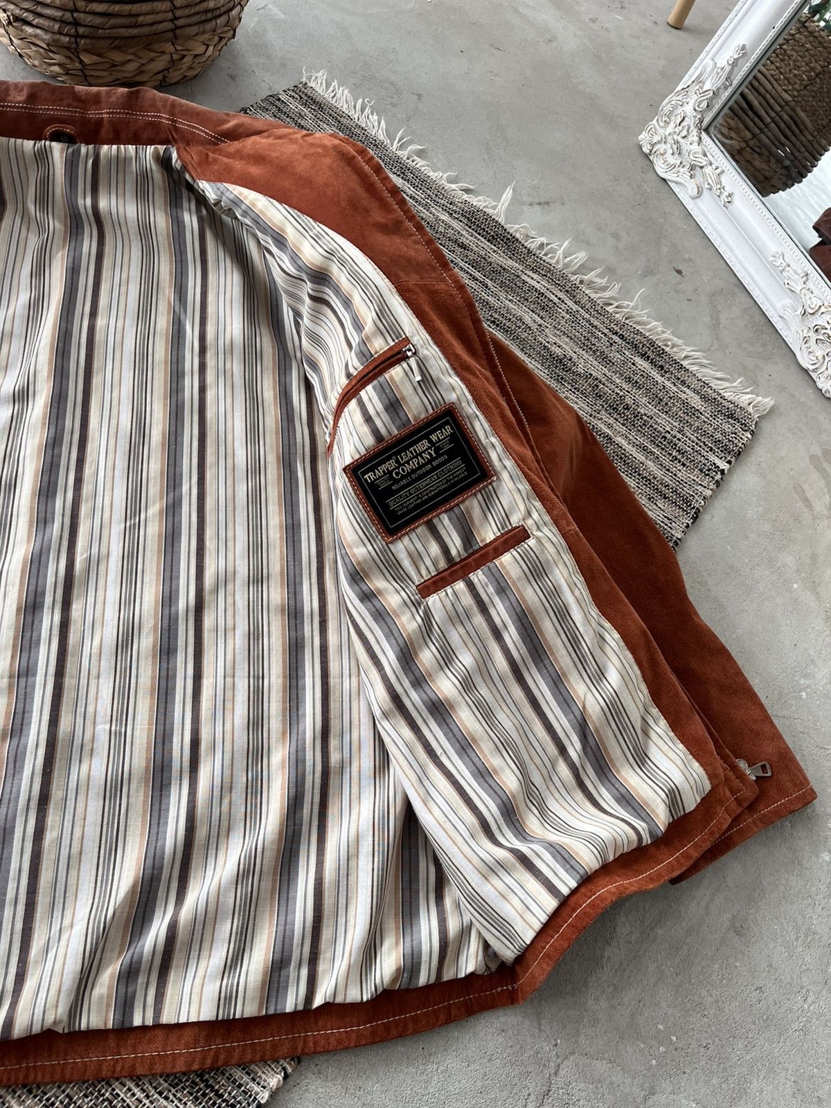 Genuine Leather Vintage Avantgarde Brown Orange Leather Coach Jacket Y2K Size US XL / EU 56 / 4 - 17 Thumbnail