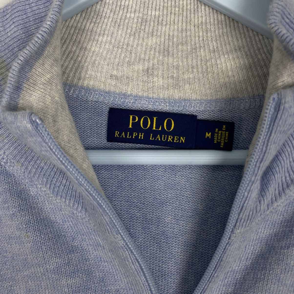 Polo Ralph Lauren × Vintage Vintage Sweatshirt Full Zip Polo by Ralph Lauren Size US L / EU 52-54 / 3 - 2 Thumbnail