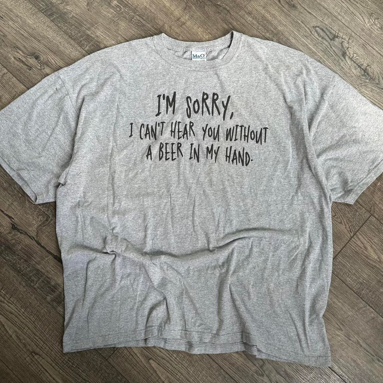 Vintage Vintage I’m Sorry My Beer Drinking Comedy Quote Shirt Size US XXL / EU 58 / 5 - 1 Thumbnail