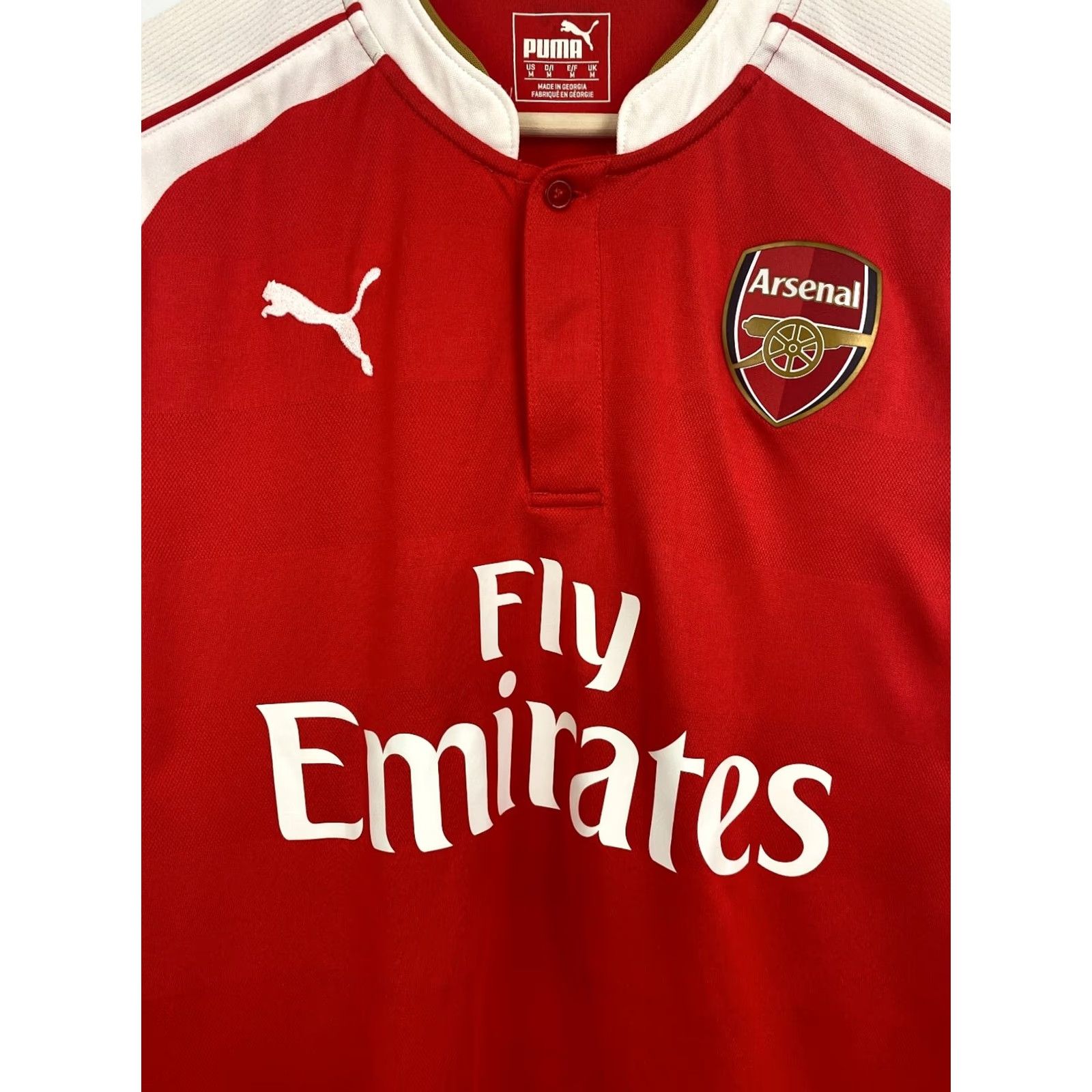 Puma Y2K Arsenal Puma Soccer Jersey 2015 Red M Retro Blokecore Mens Shirt Size US M / EU 48-50 / 2 - 4 Thumbnail