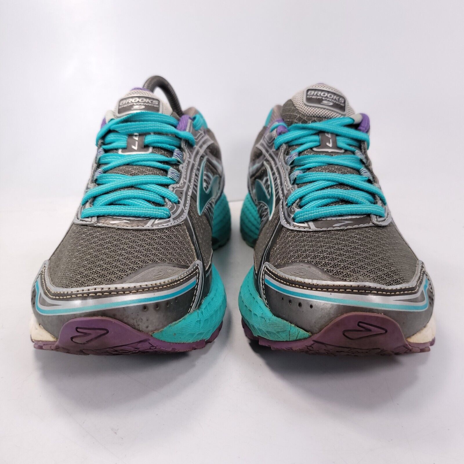 Brooks Brooks Defyance 9 Shoe Womens Size 9.5 1202051B016 Gray Blue Size US 9.5 / IT 39.5 - 2 Thumbnail