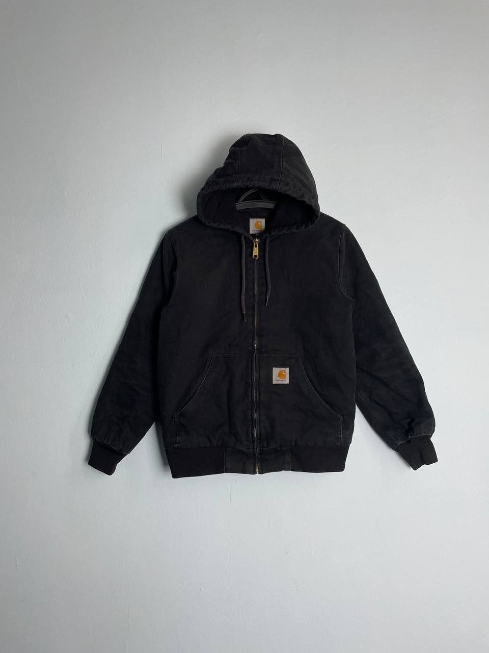 Carhartt Vintage Carhartt Active Jacket Black Logo True 00's | Grailed