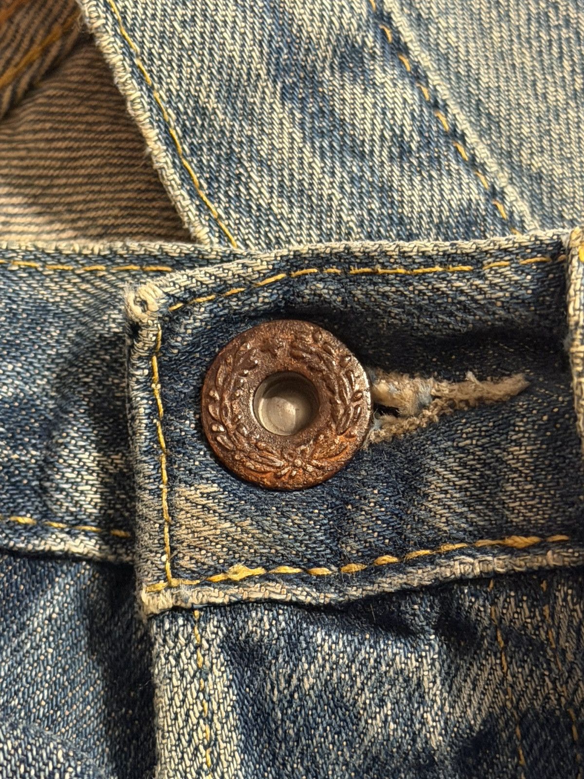 Levi's Vintage Clothing RARE LVC 60s bootcut denim jeans Size US 31 - 5 Thumbnail