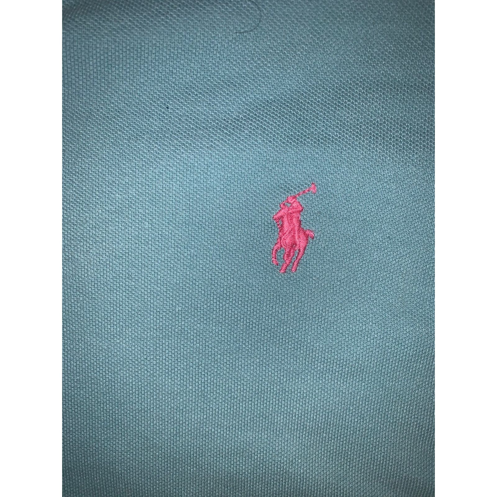 Polo Ralph Lauren Polo Ralph Lauren Custom Fit Polo Shirt XL Light Blue Size US XL / EU 56 / 4 - 6 Thumbnail