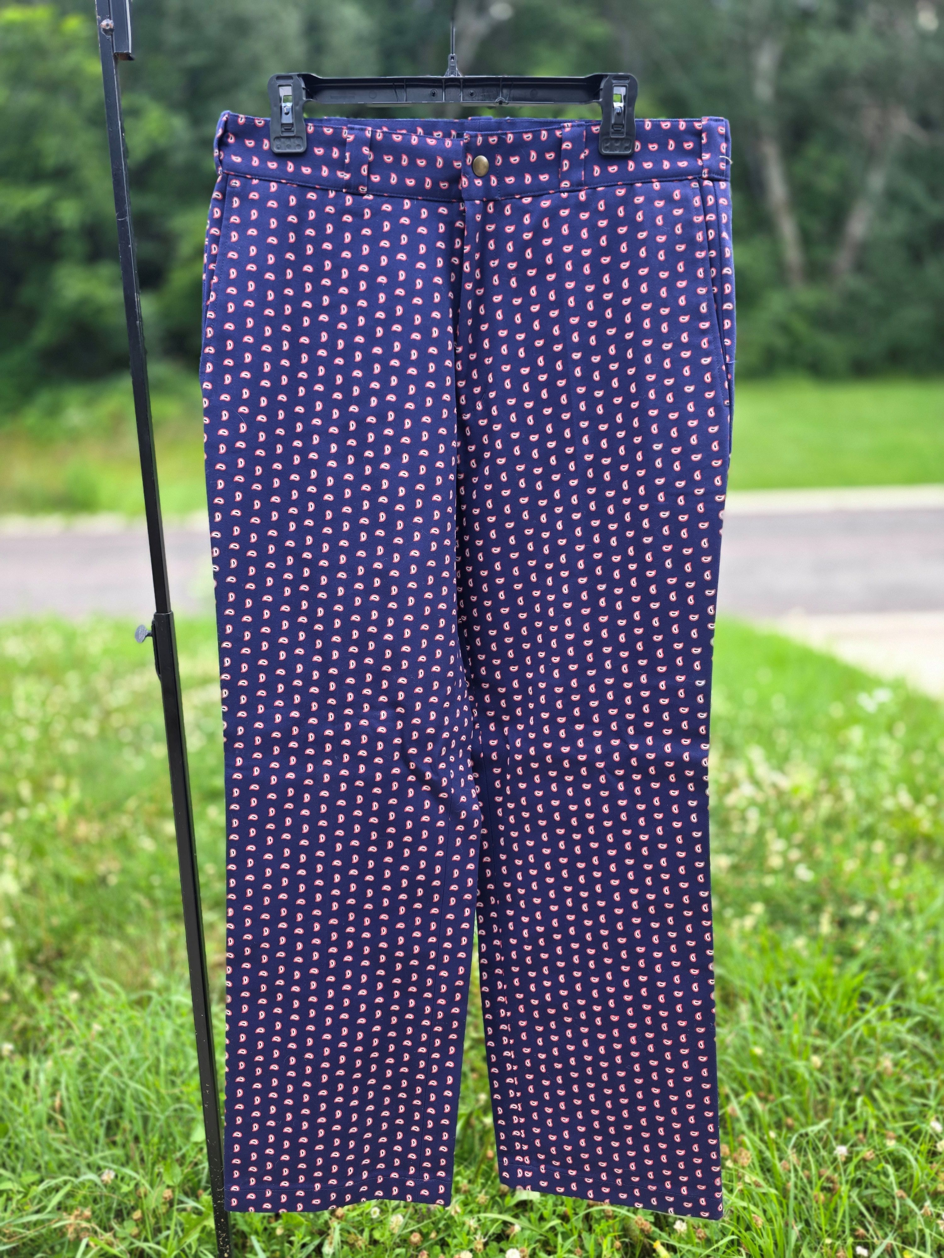 Noah Paisley Pants | Grailed