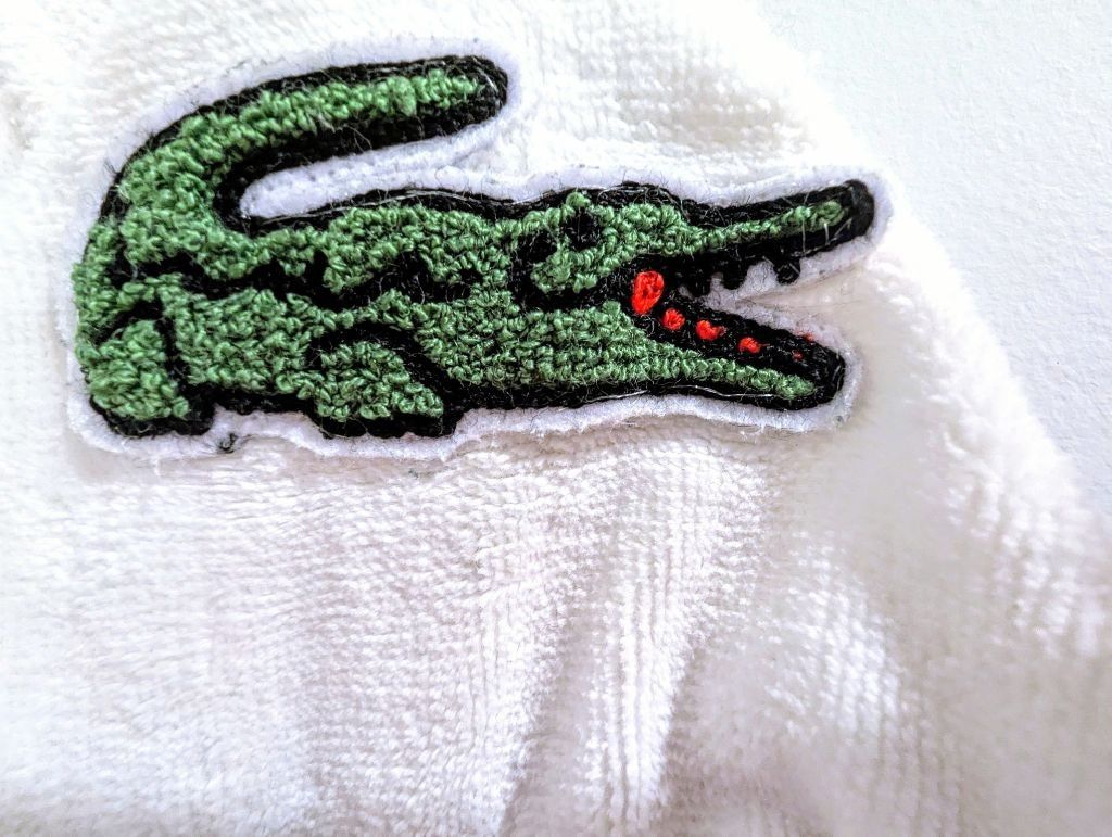 Lacoste Lacoste White Hooded Short Robe with Iconic Alligator Size ONE SIZE - 6 Thumbnail