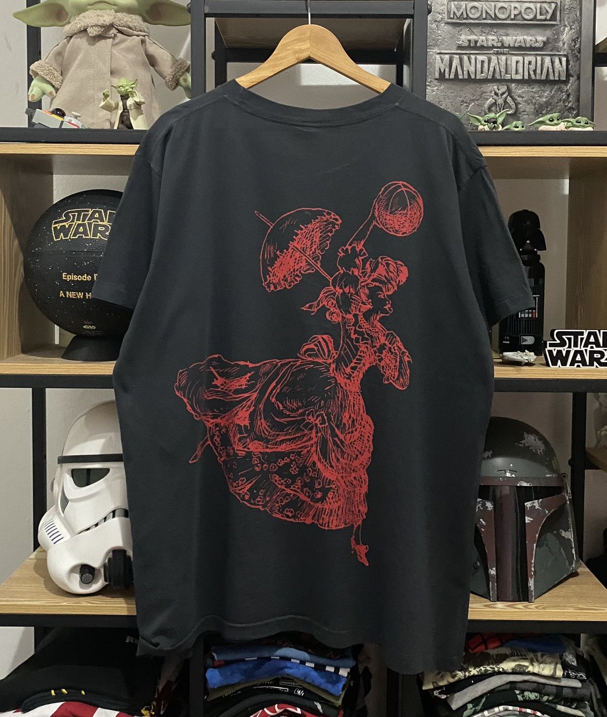 Japan RNA Slang Ballet Girl Basketball Graphic Tee
