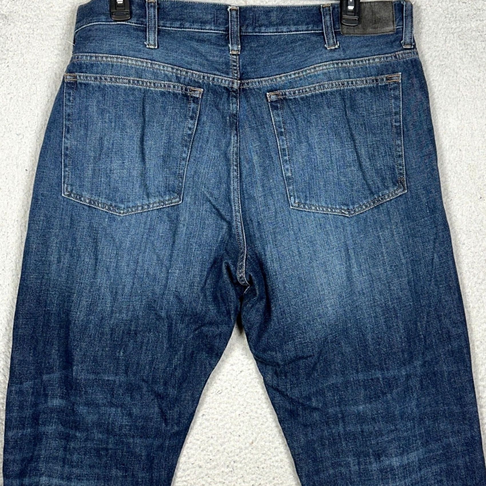 Madewell Madewell Jeans Mens 40X30 Blue Straight Pants Jeans 5-Pocket Denim Cashmere Blend Modern Classic Size US 40 / EU 56 - 2 Thumbnail