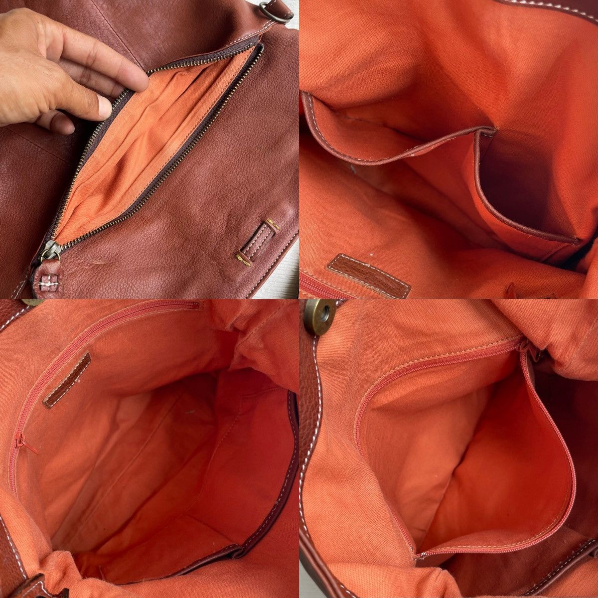 Genuine Leather × Leather Leather Crossbody Bag Size ONE SIZE - 15 Thumbnail