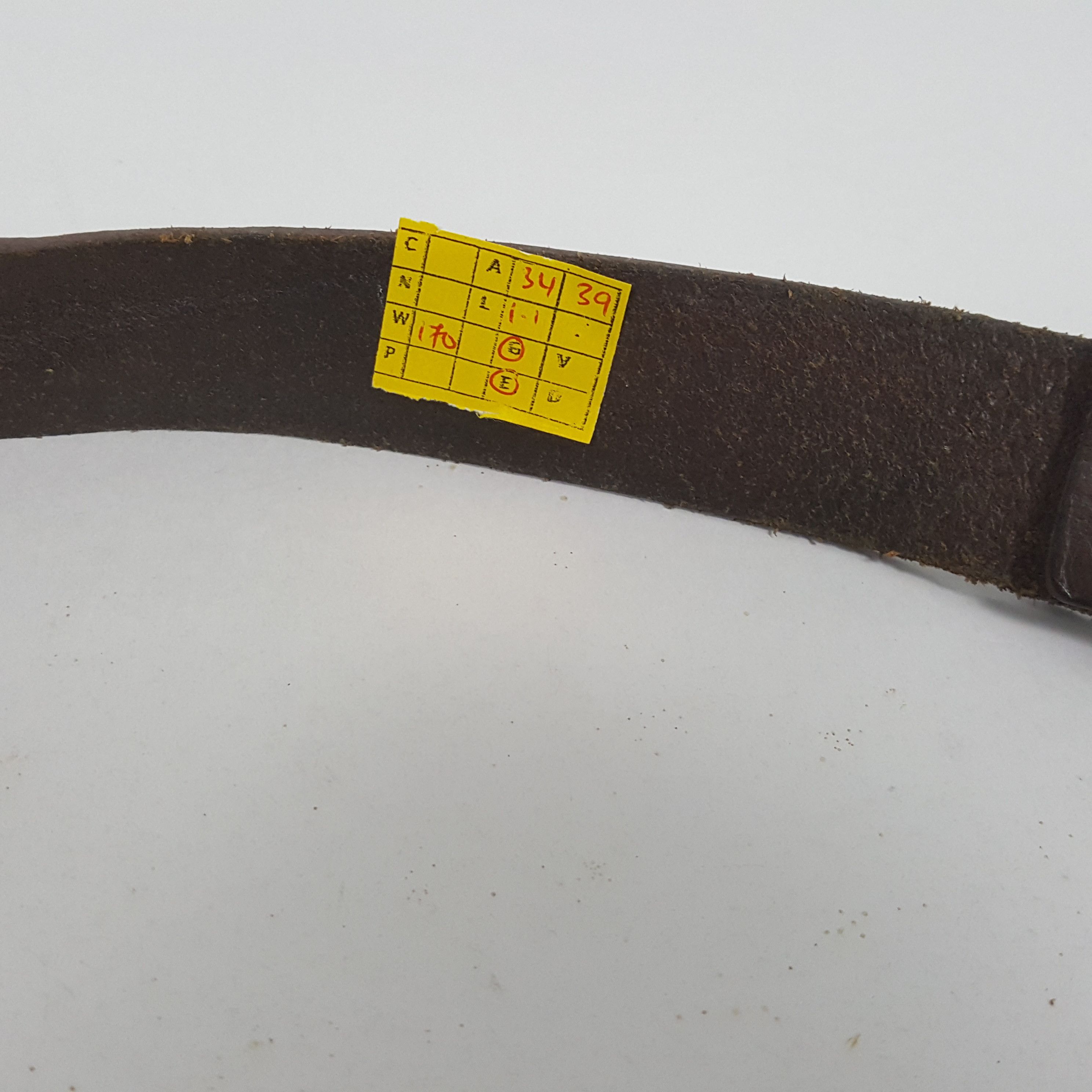 Designer × Japanese Brand × Vintage Vintage NUMBER (N)INE Japanese Fashion Brand Belt Size 36 - 4 Thumbnail