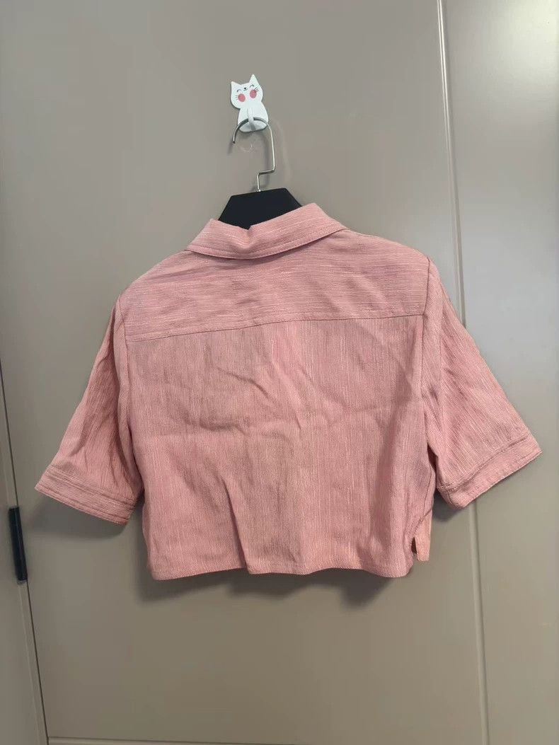 Gucci Gucci Size 38 Pink short mid-sleeved top size 38 2501-Nexta Size US XS / EU 42 / 0 - 2 Thumbnail