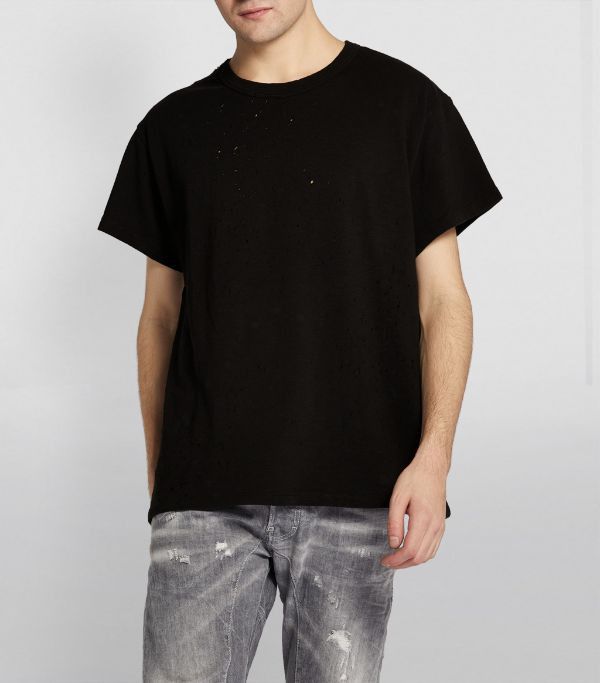 Amiri o1mle0424 Shotgun T-Shirt in Black Size US XS / EU 42 / 0 - 3 Thumbnail