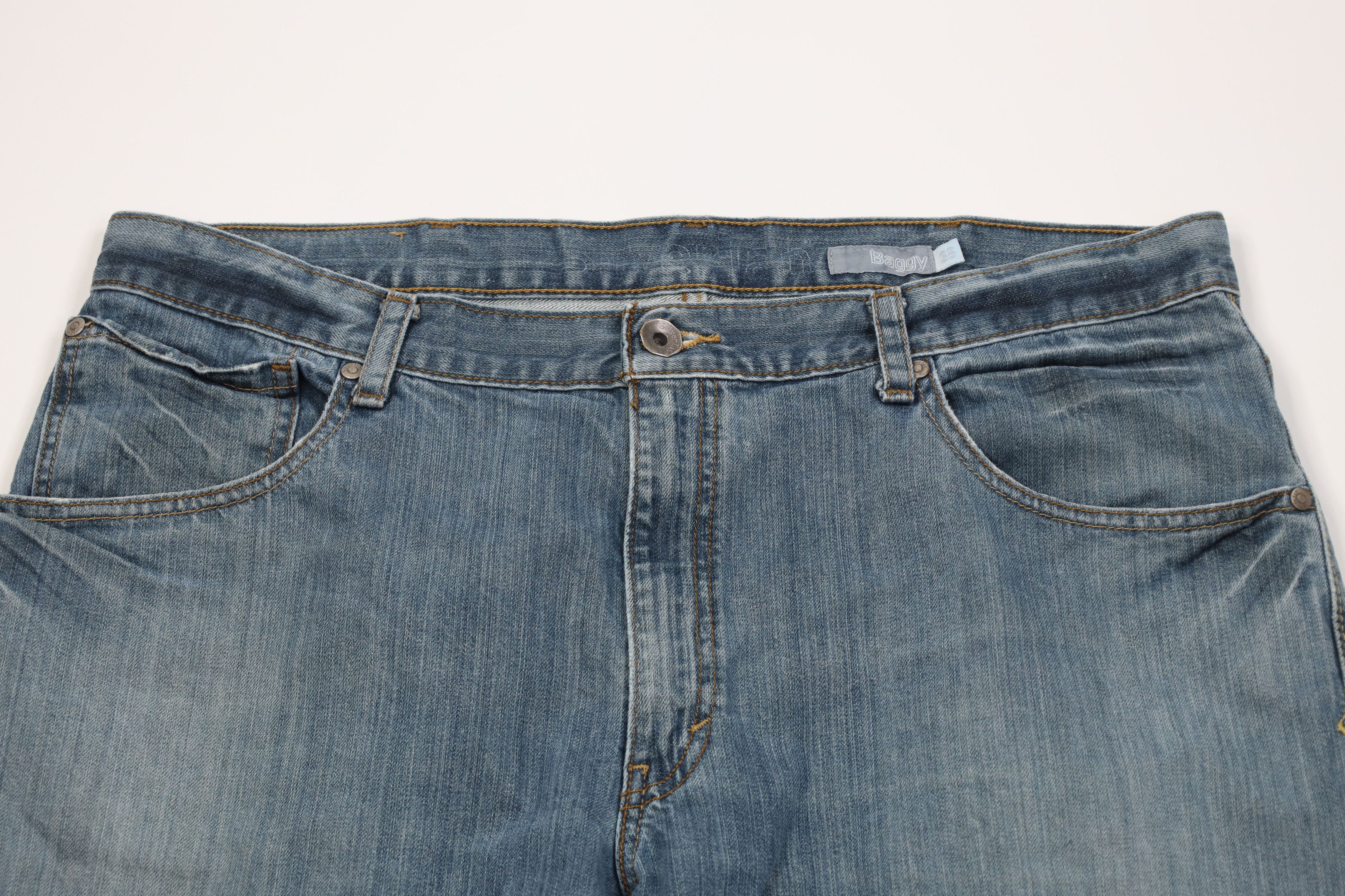 Levi's Vintage Y2K Levis Silvertab Fit Wide Leg Denim Jeans Blue Size US 38 / EU 54 - 2 Thumbnail