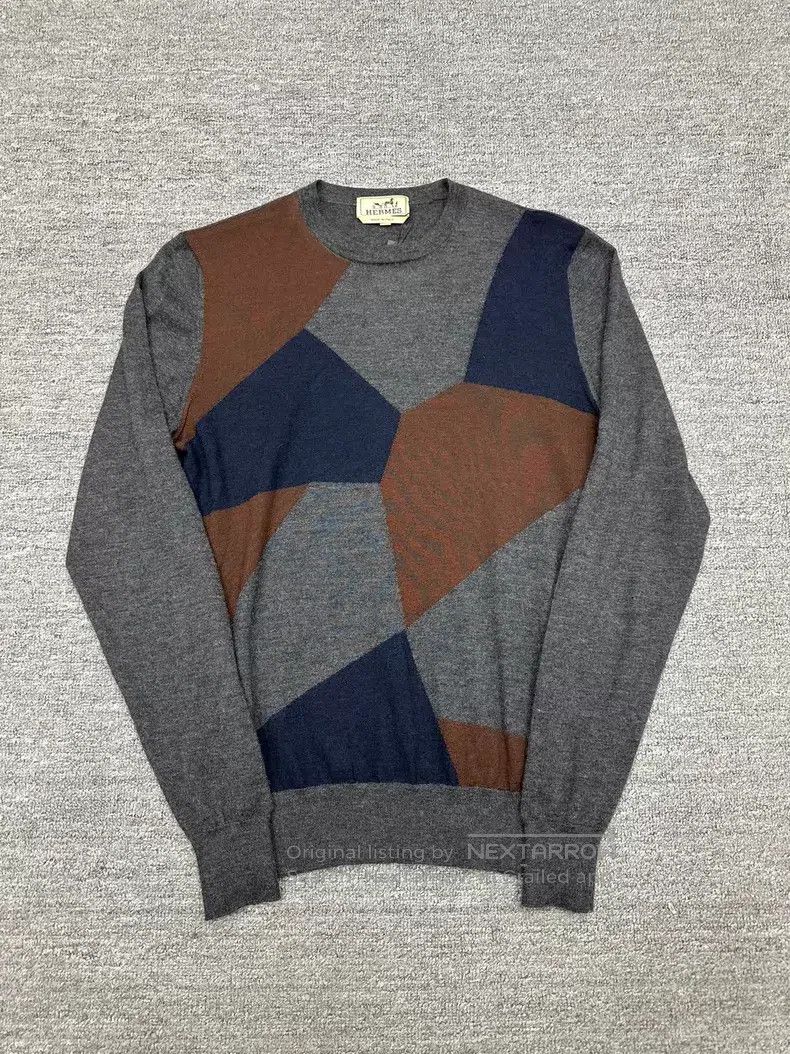 Hermes Hermes Cashmere knitted sweater Size US XS / EU 42 / 0 - 1 Thumbnail