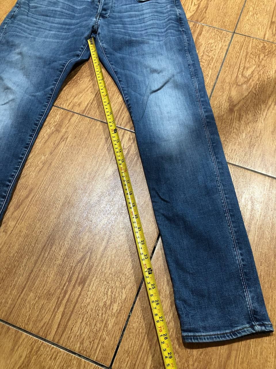 G-Star G-Star RAW 3301 Slim Jeans Denim Designer Straight Pants Size US 32 / EU 48 - 7 Thumbnail