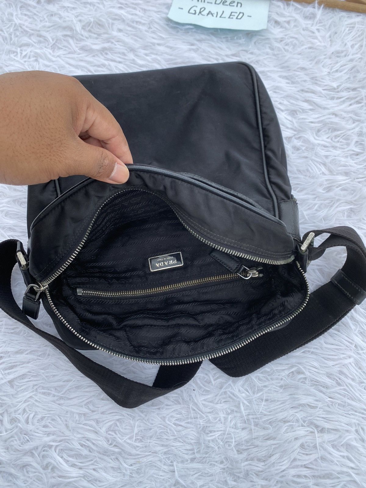 Prada Rare Vintage PRADA Milano Sling Bag Size ONE SIZE - 15 Thumbnail