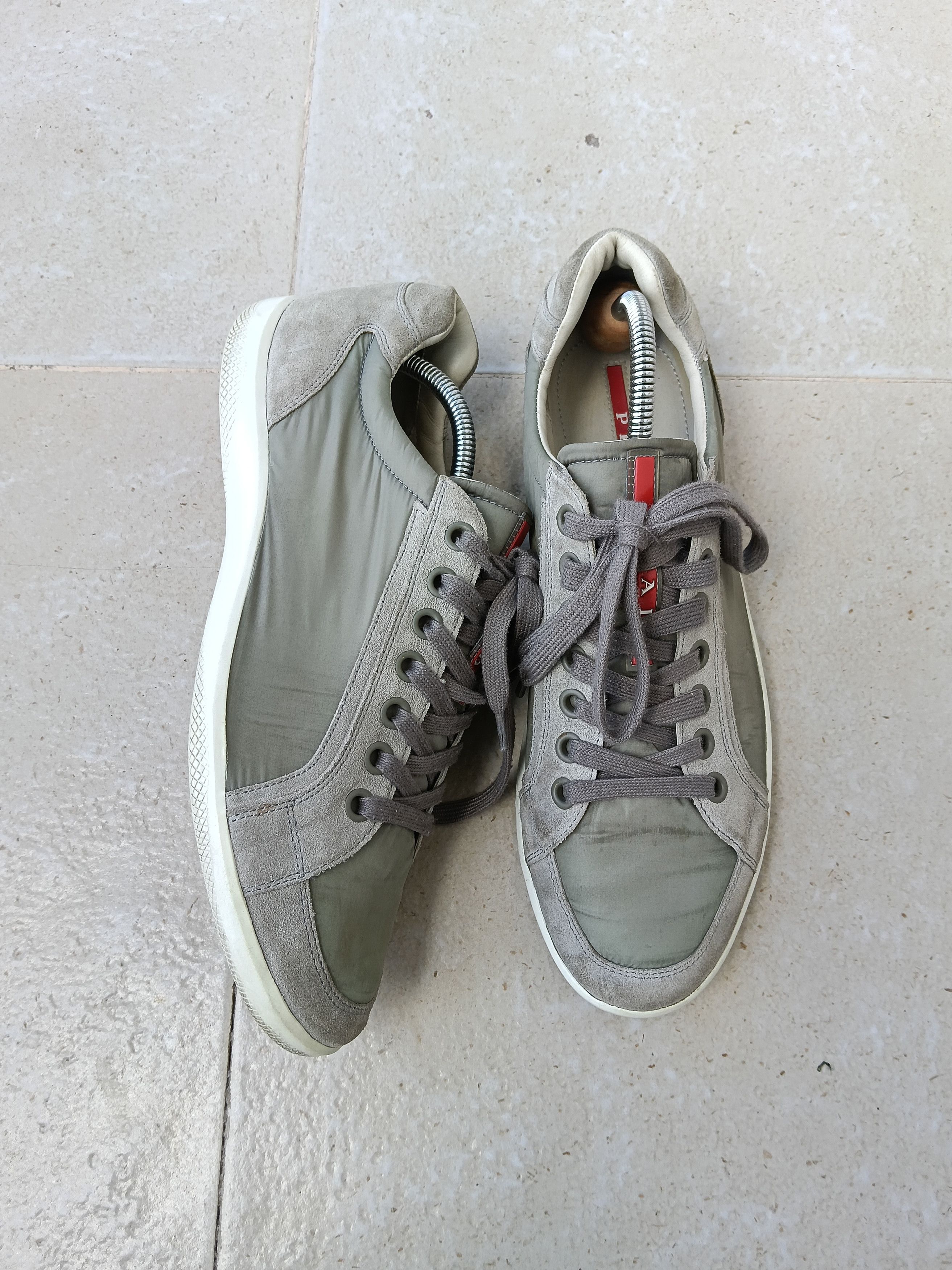 Prada Prada nylon and sued sneakers size 10US 43EU Size US 10 / EU 43 - 3 Thumbnail