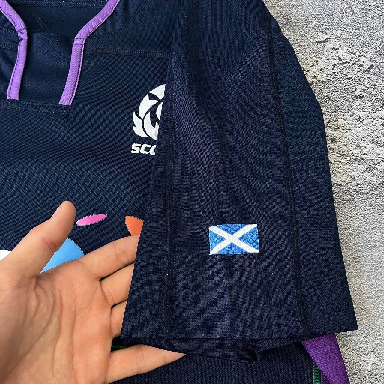 Vintage Scotland Rugby Home Jerser Macron 2017/2018 Size M Size US M / EU 48-50 / 2 - 3 Thumbnail