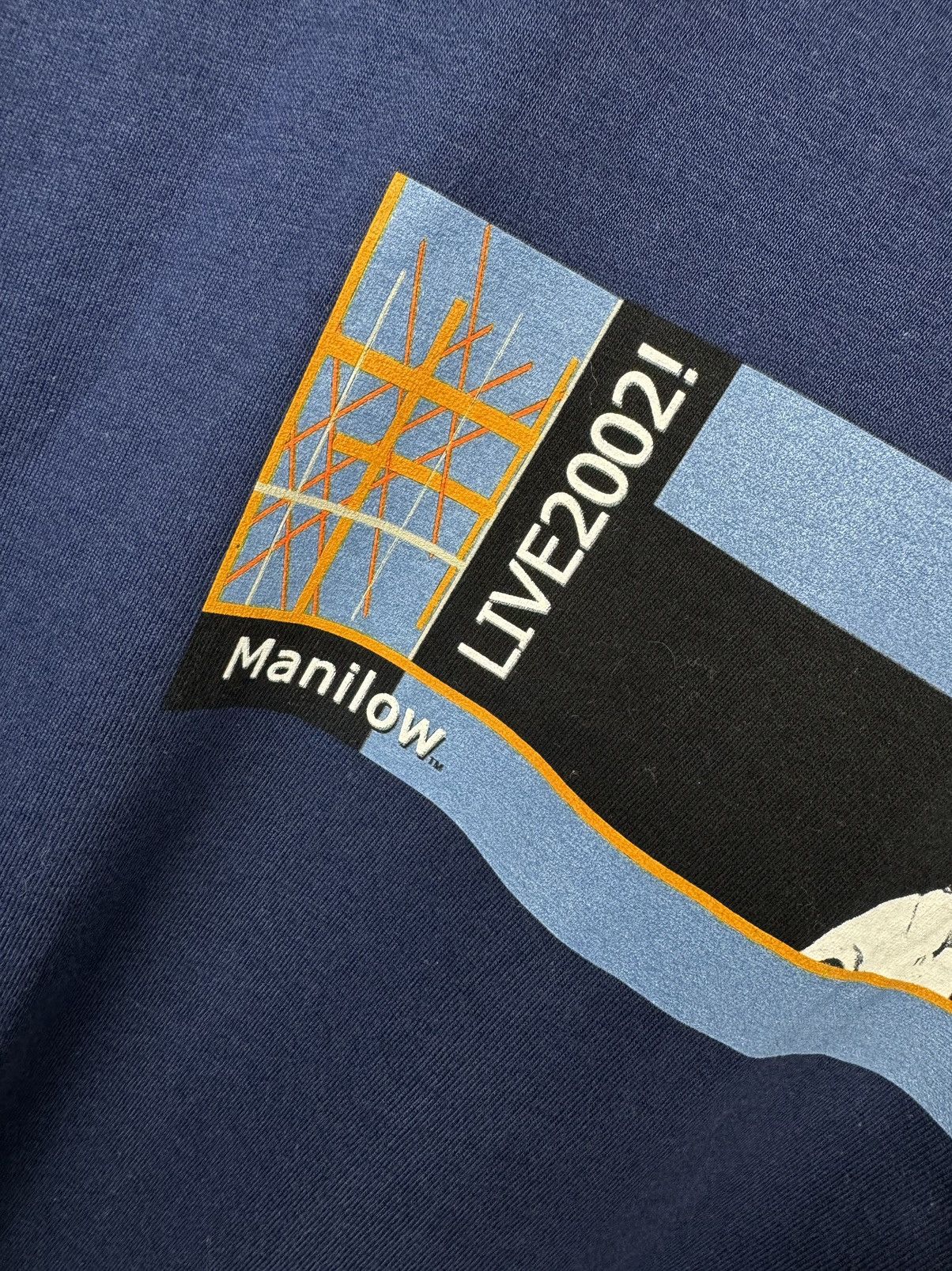 Vintage Manolis Live 2002 shirt music 🎵 vintage size L Size US L / EU 52-54 / 3 - 4 Thumbnail