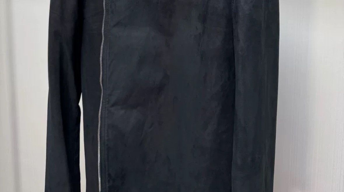 Rick Owens Rick Owens diagonal zipper leather jacket 2412-Nextarrow Size US M / EU 48-50 / 2 - 3 Thumbnail