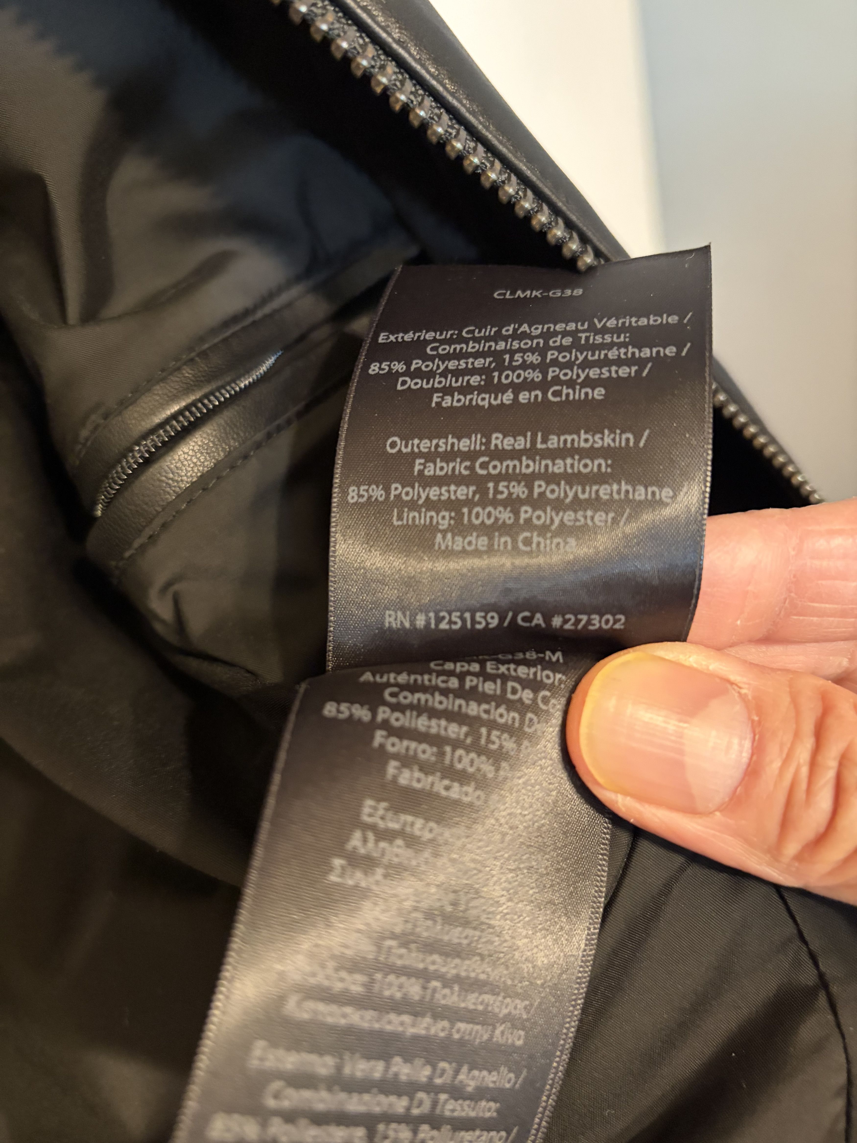 Mackage Mackage Harris Minimal Lambskin Leather Jacket Black Size 36 Size US S / EU 44-46 / 1 - 7 Thumbnail