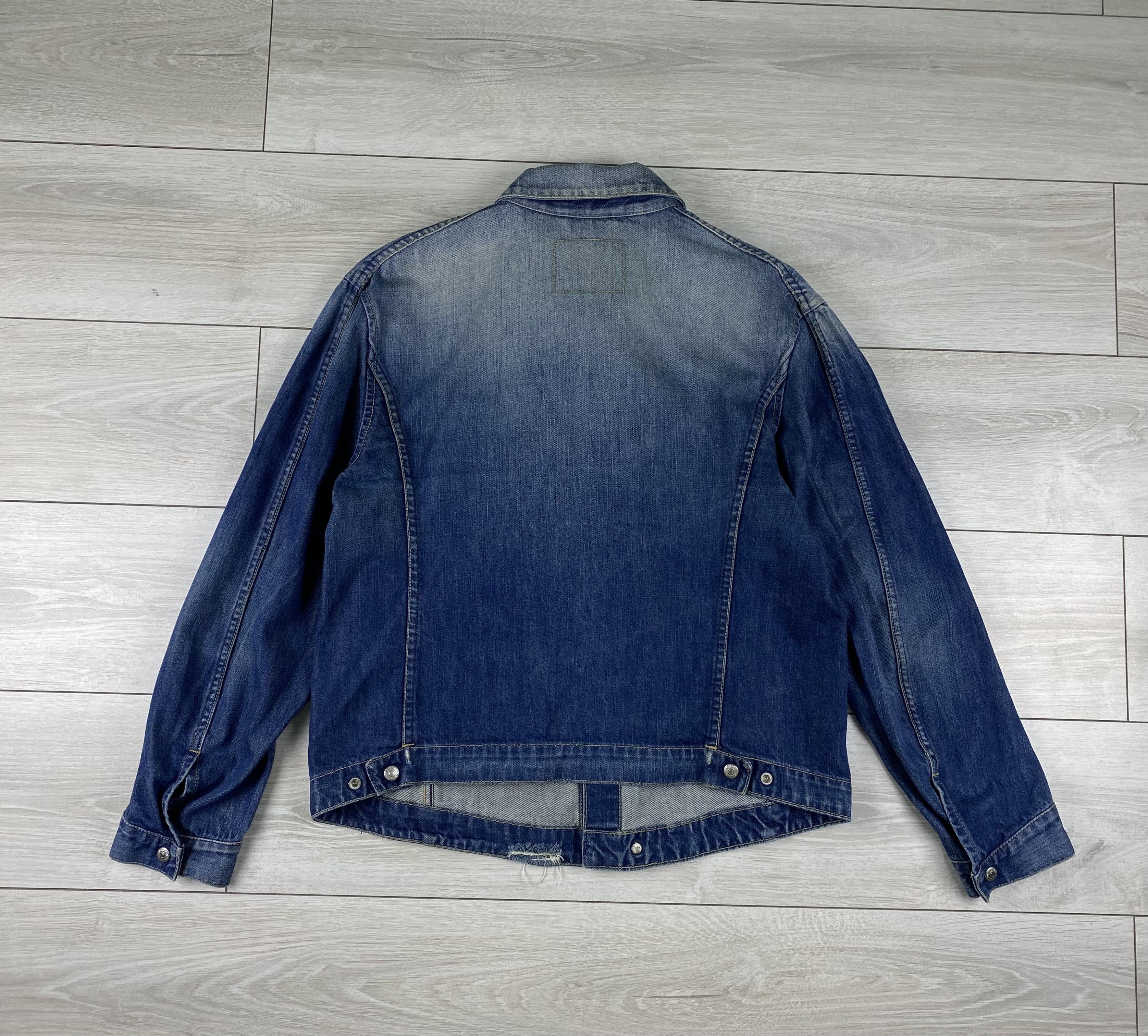 Levi's Vintage 90s Levis Engineered Denim Jacket distressed croped Size US M / EU 48-50 / 2 - 7 Thumbnail