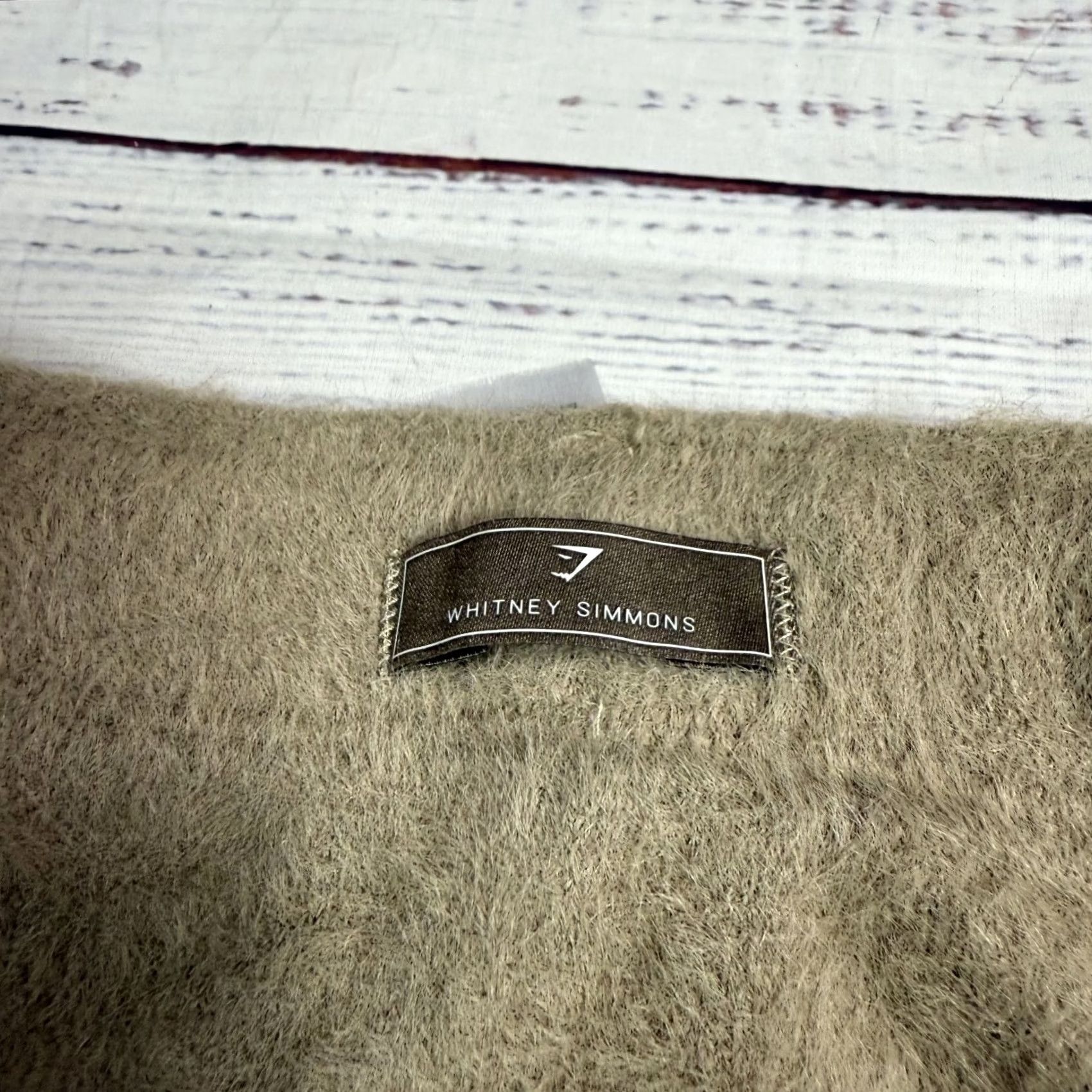 Gymshark Whitney Simmons Gymshark Shorts Eyelash High Waisted Pull On Brown Women's M Size 32" / US 10 / IT 46 - 7 Thumbnail