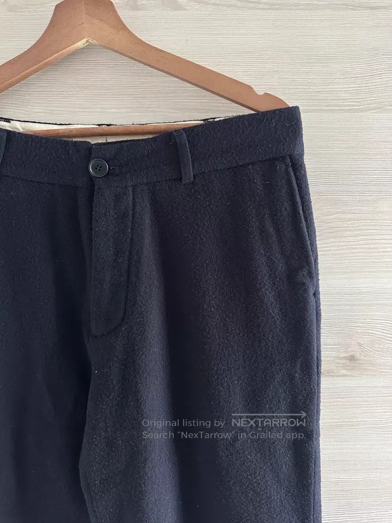 Helmut Lang Helmut Lang Navy blue wool chino pants Size US 34 / EU 50 - 2 Thumbnail
