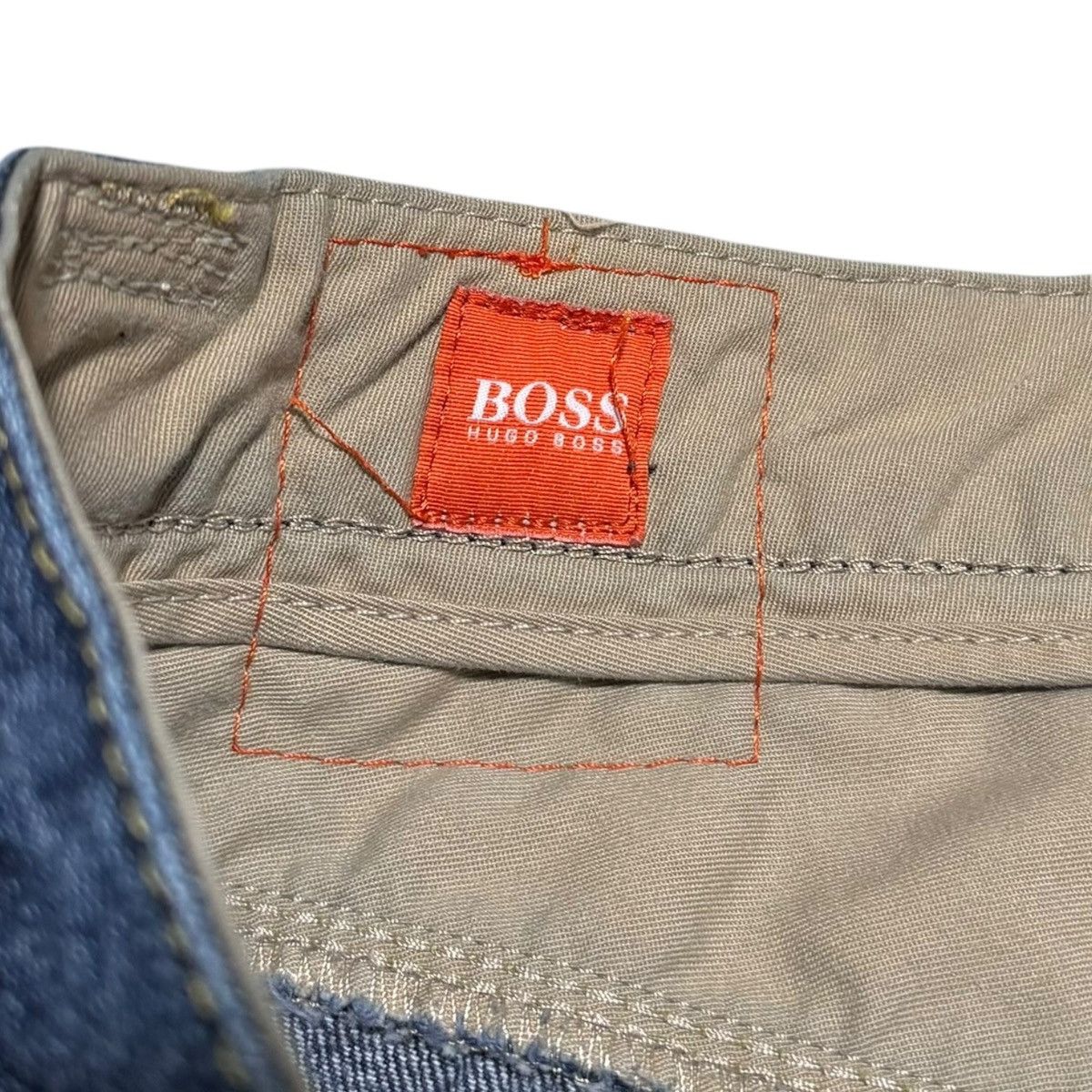 Hugo Boss Hugo Boss Handcrafted Button Fly Dark Wash Jeans Men’s 38x34 Size US 38 / EU 54 - 6 Thumbnail