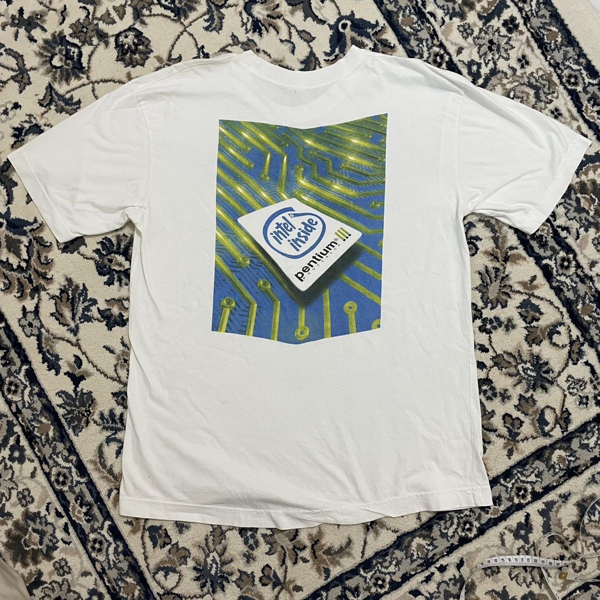 Microsoft × Vintage Vintage Microsoft Intel Intern Program T Shirt Size US L / EU 52-54 / 3 - 1 Thumbnail