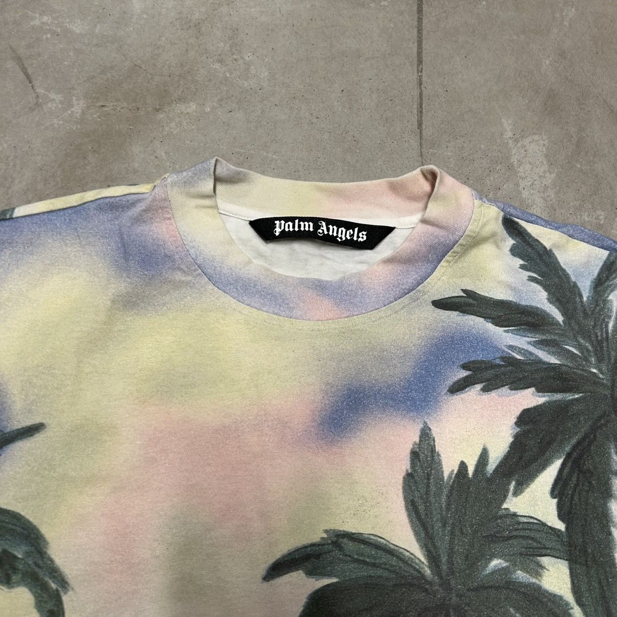 Palm Angels Palm Angels Trees Logo T-shirt Fullprint Multicolour Boxy Size US M / EU 48-50 / 2 - 2 Thumbnail