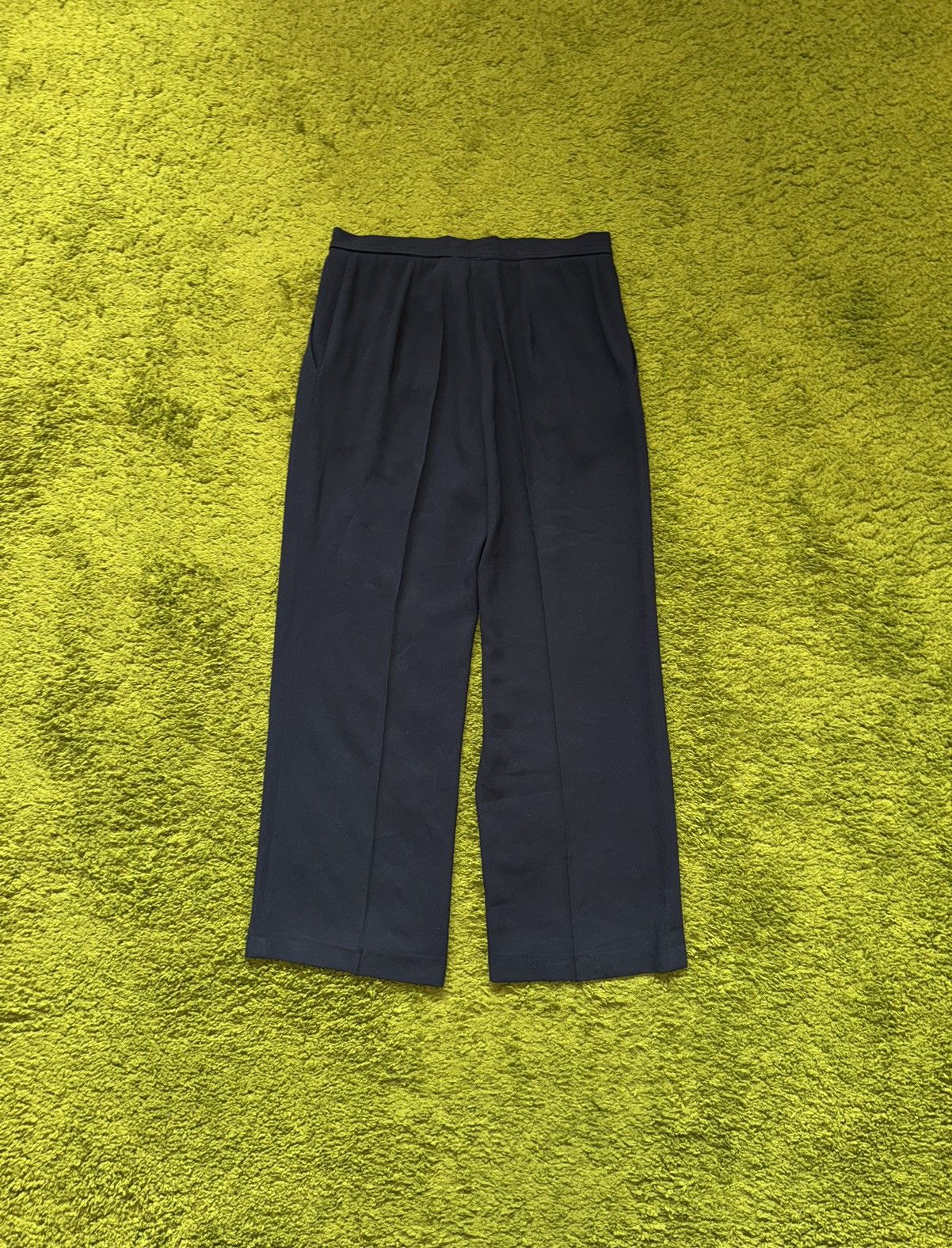 Max Mara × Vintage × Weekend Max Mara Max Mara wide leg black pants Size 34" / US 12 / IT 48 - 2 Thumbnail