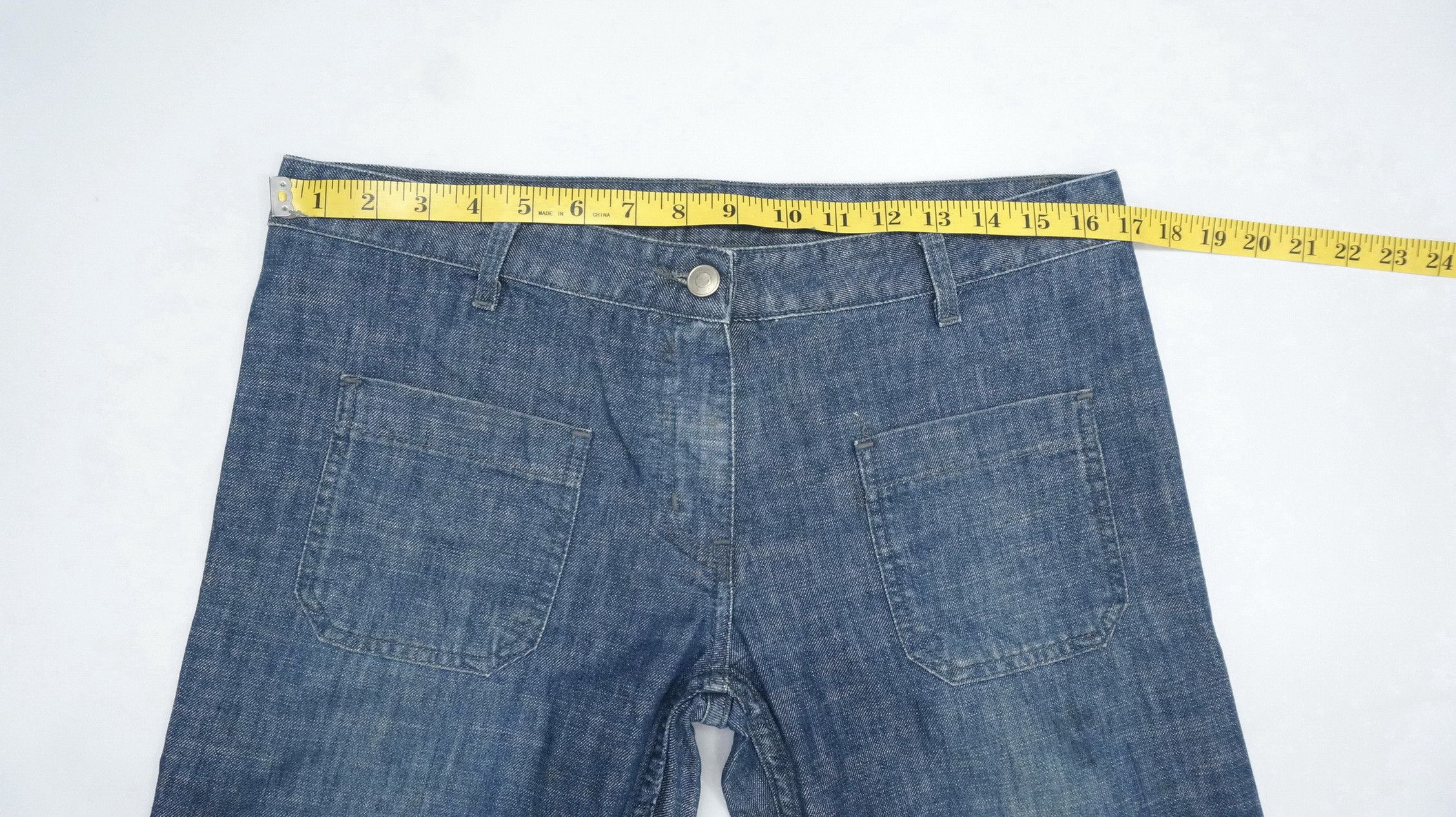 Isabel Marant Isabel Marant Boot Cut Flared Light Denim Pants Size 33" - 10 Thumbnail